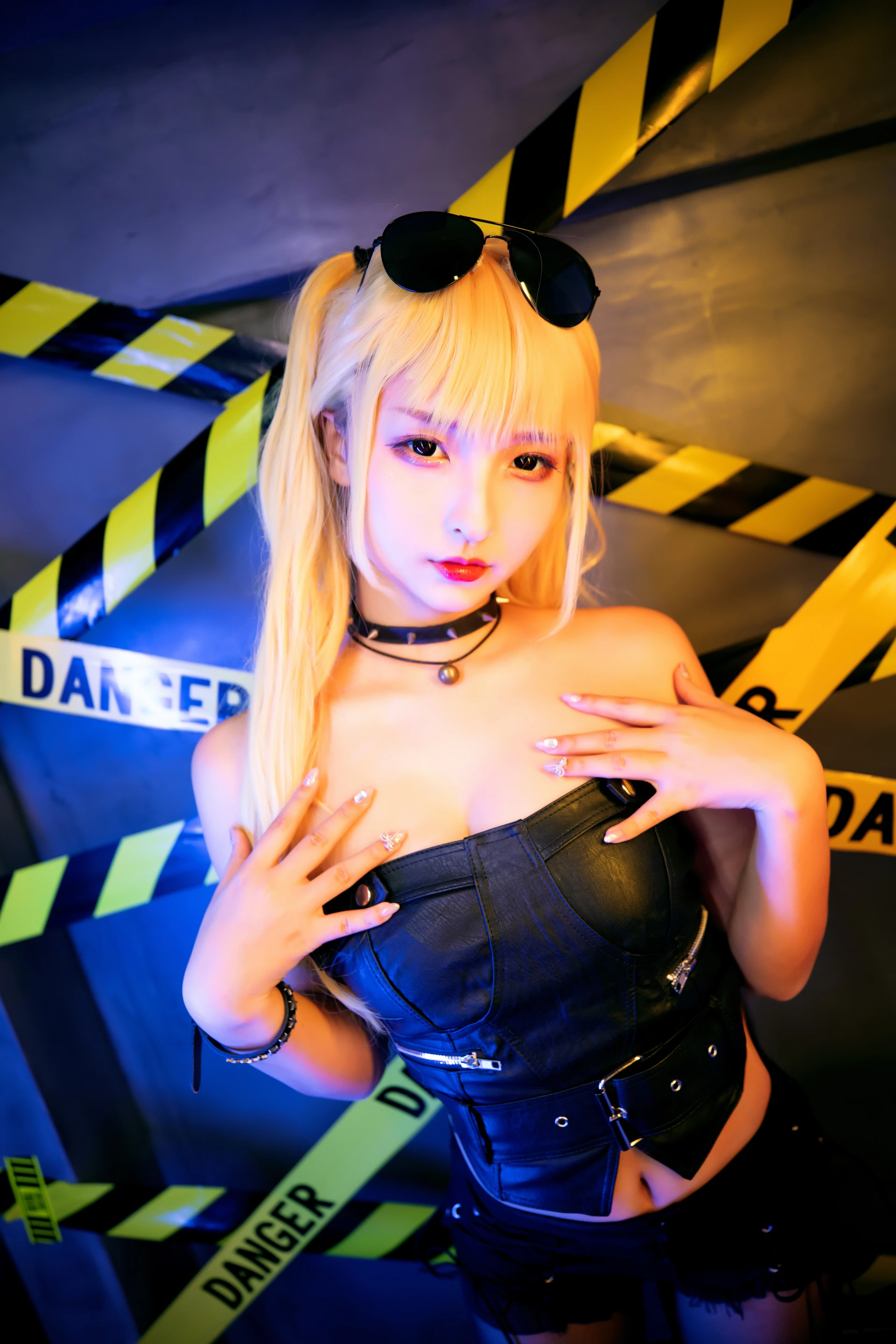 神楽坂真冬 第三季 序号14：《立入禁止》 [150P2V-767MB]_内衣, 双马尾, 神楽坂真冬, 美腿, 美足, 高跟鞋, 黑丝