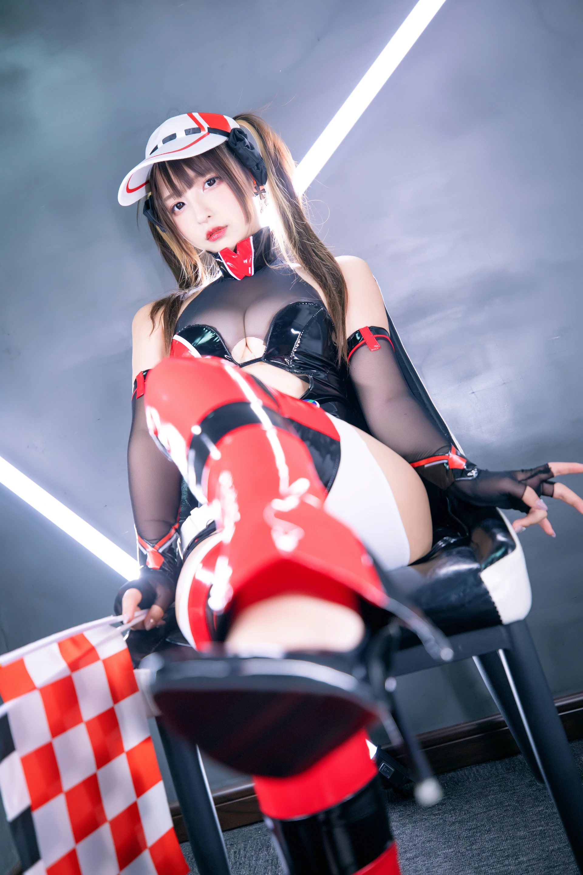 神楽坂真冬 第三季 序号14：《立入禁止》 [150P2V-767MB]_内衣, 双马尾, 神楽坂真冬, 美腿, 美足, 高跟鞋, 黑丝