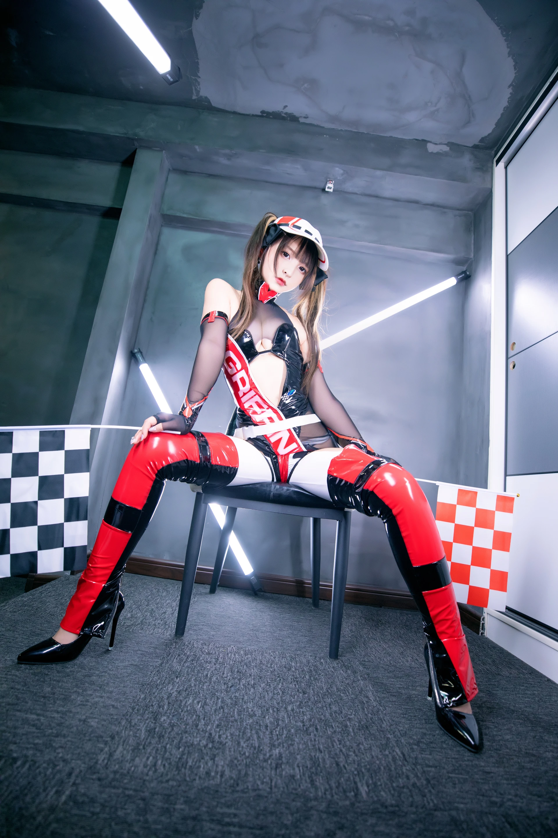 神楽坂真冬 第三季 序号14：《立入禁止》 [150P2V-767MB]_内衣, 双马尾, 神楽坂真冬, 美腿, 美足, 高跟鞋, 黑丝