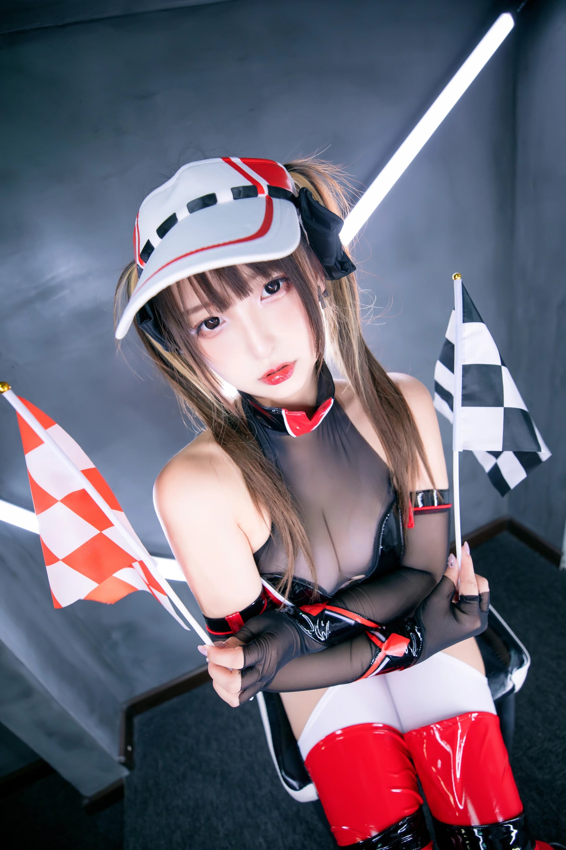 神楽坂真冬 第三季 序号14：《立入禁止》 [150P2V-767MB]_内衣, 双马尾, 神楽坂真冬, 美腿, 美足, 高跟鞋, 黑丝