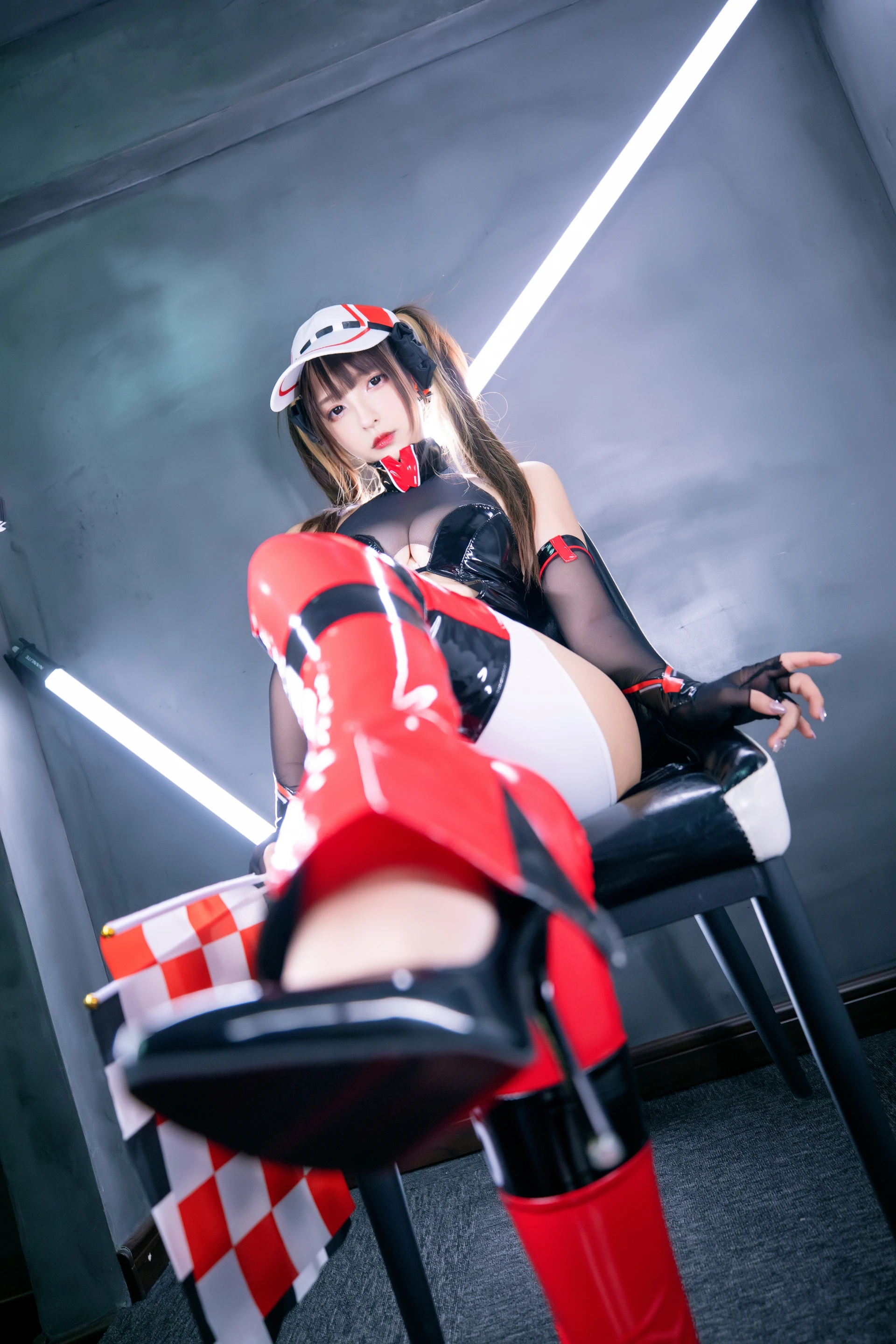 神楽坂真冬 第三季 序号14：《立入禁止》 [150P2V-767MB]_内衣, 双马尾, 神楽坂真冬, 美腿, 美足, 高跟鞋, 黑丝