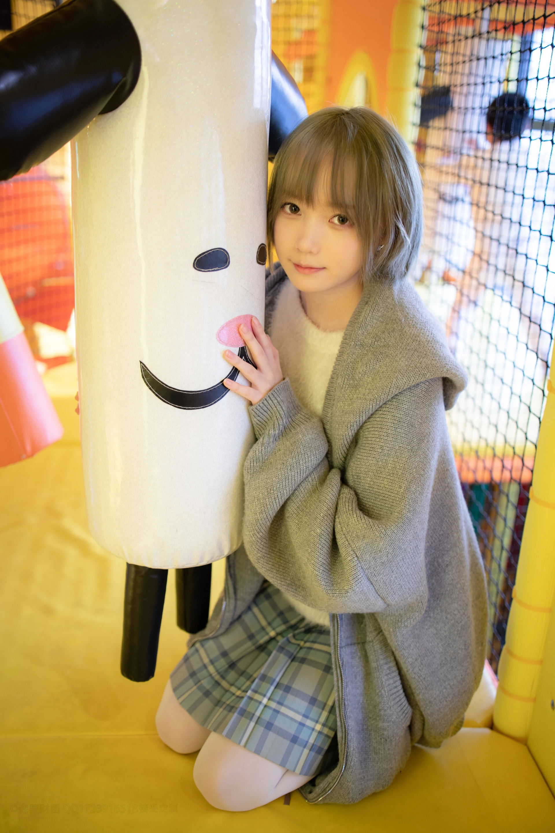 森萝财团 X-047-DZ [141P1V-2.84G]Aika, 可爱, 森萝财团, 白丝, 美腿