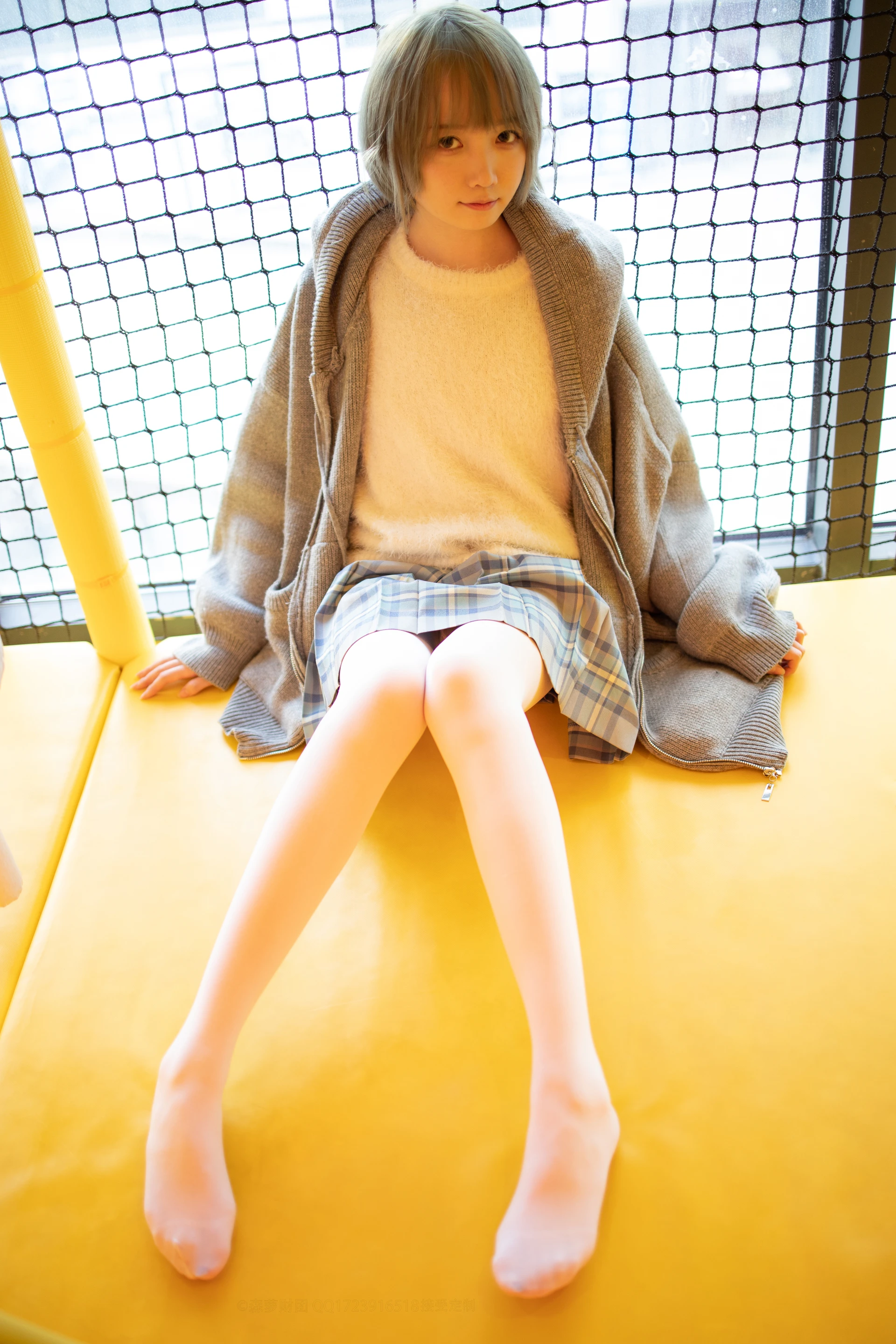 森萝财团 X-047-DZ [141P1V-2.84G]Aika, 可爱, 森萝财团, 白丝, 美腿