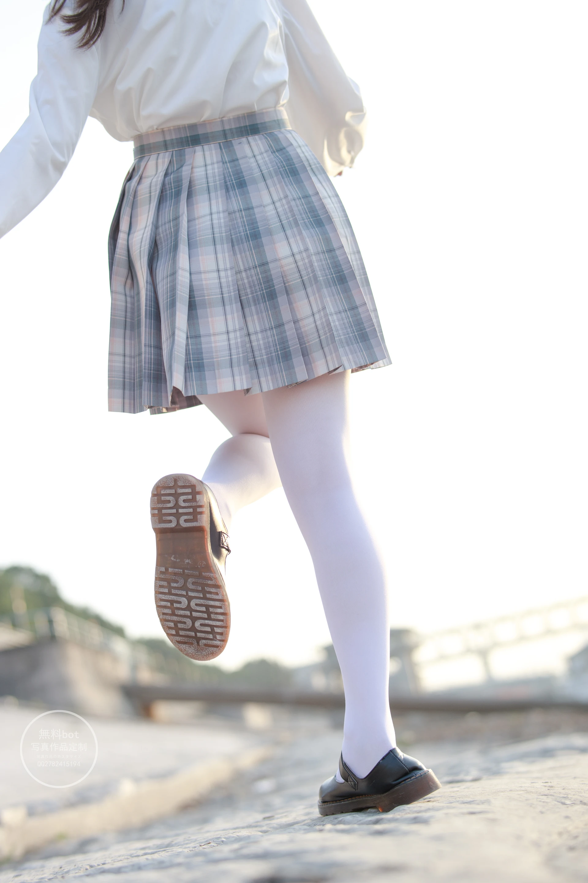 森萝财团 有料-12 [80P-1.05G]JK, 学生装, 有料, 校服, 森萝财团, 白丝, 美腿, 美足