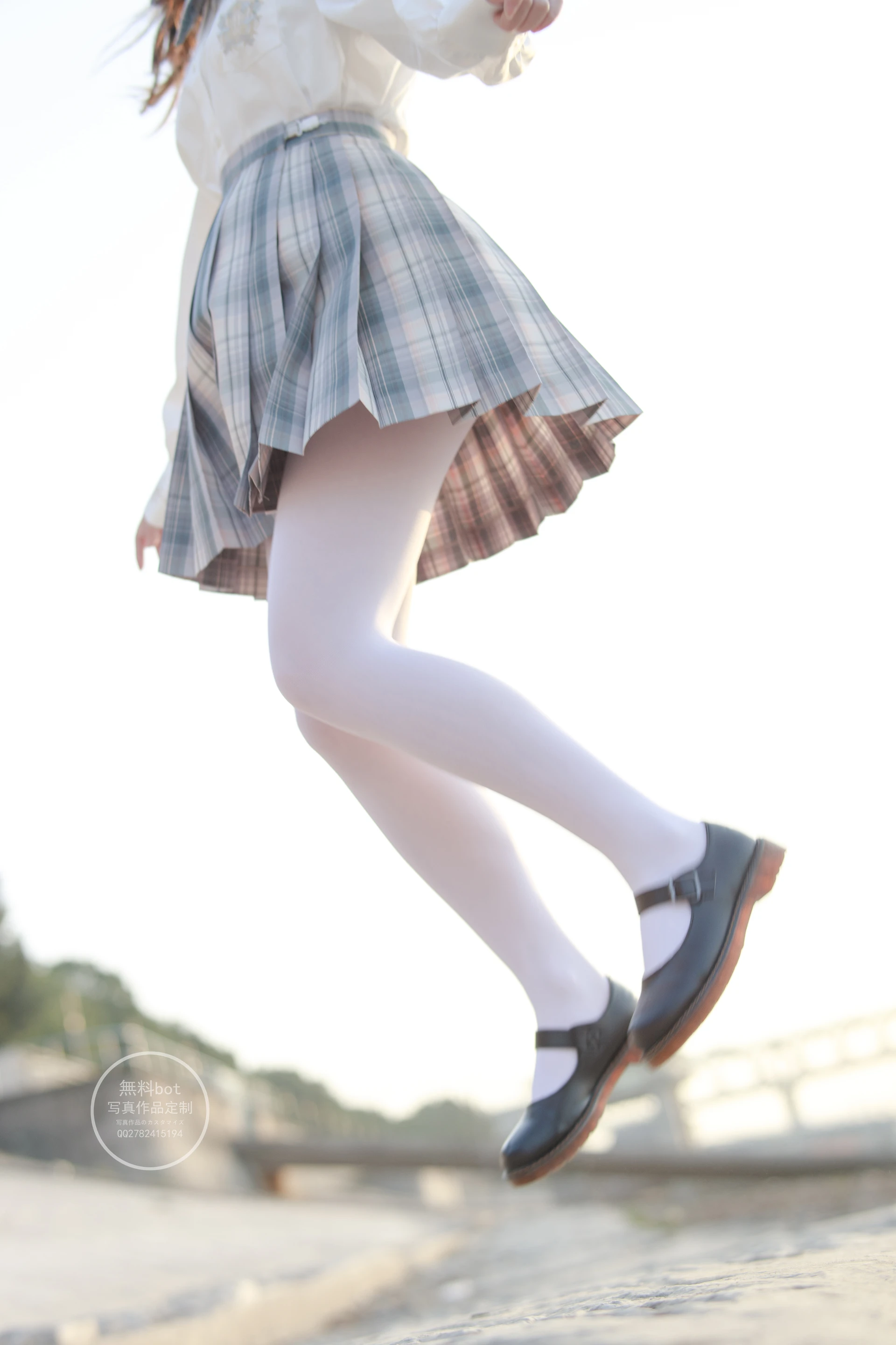 森萝财团 有料-12 [80P-1.05G]JK, 学生装, 有料, 校服, 森萝财团, 白丝, 美腿, 美足