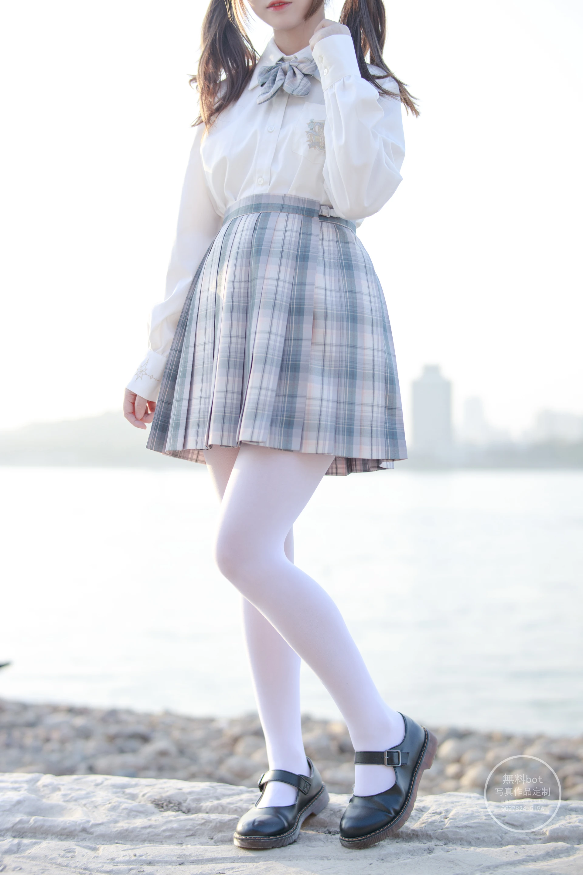 森萝财团 有料-12 [80P-1.05G]JK, 学生装, 有料, 校服, 森萝财团, 白丝, 美腿, 美足