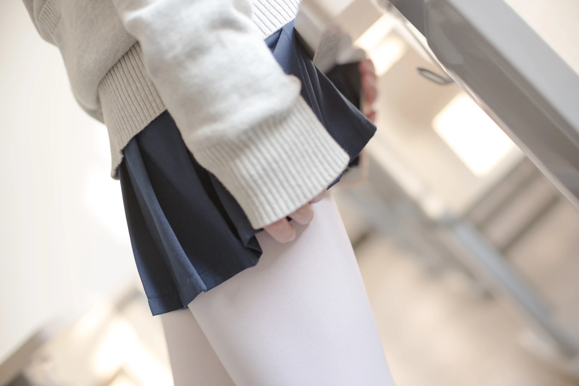 森萝财团 SSR-004 [98P-555M]校服, 森萝财团, 白丝