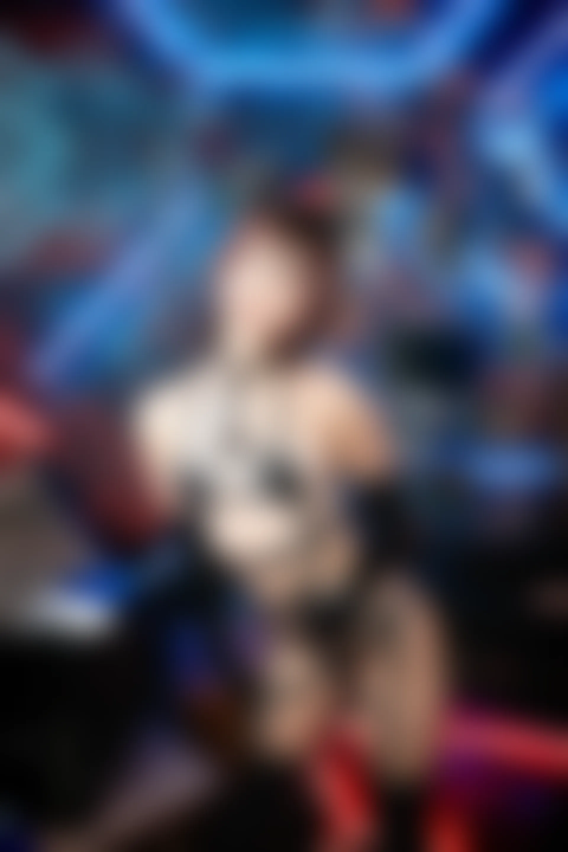 神楽坂真冬 第三季 序号1：《無色哲学》透明黑白护士双人 [150P3V-825MB]内衣, 双马尾, 护士, 神楽坂真冬, 美腿, 美足