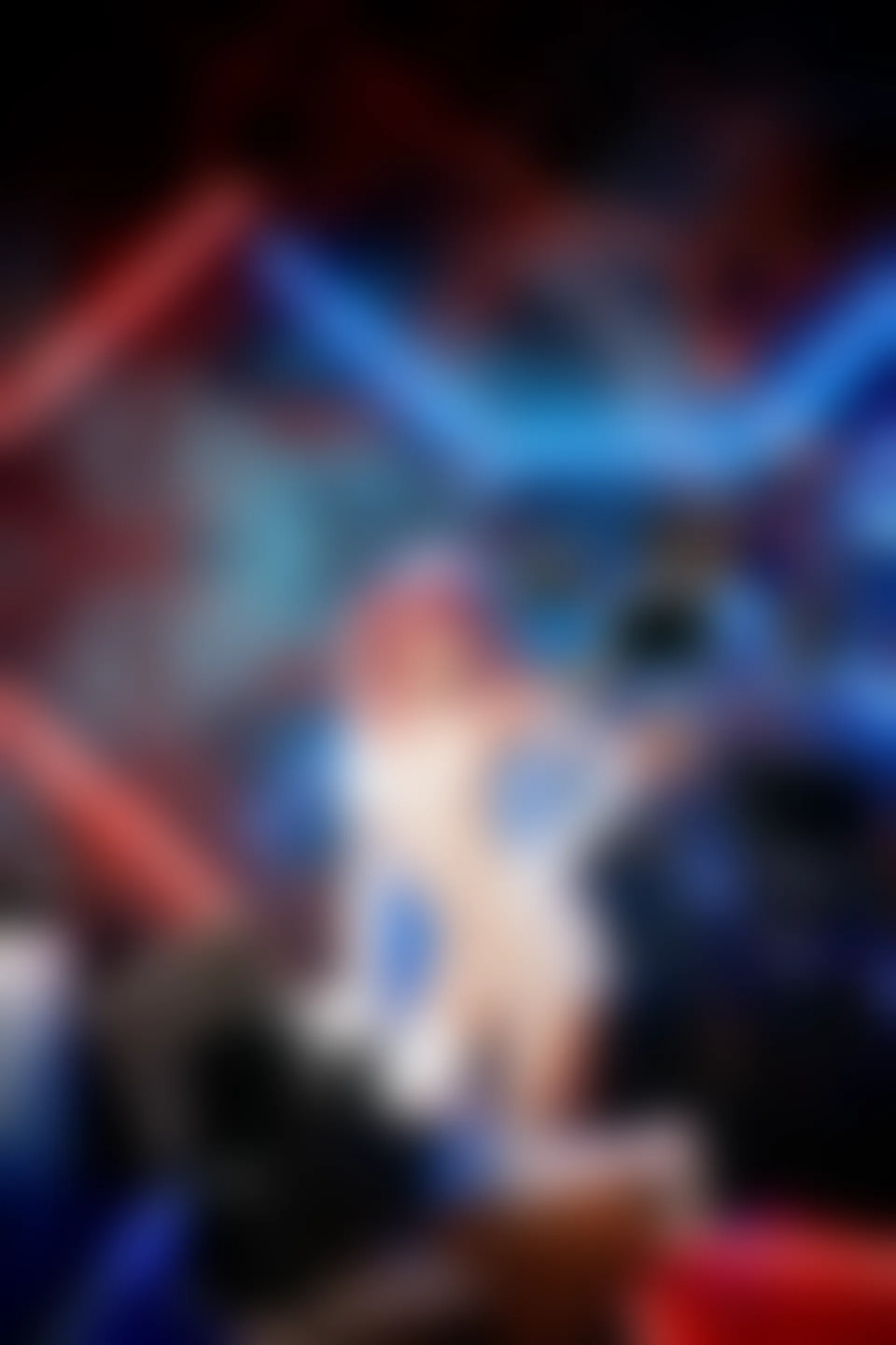 神楽坂真冬 第三季 序号1：《無色哲学》透明黑白护士双人 [150P3V-825MB]内衣, 双马尾, 护士, 神楽坂真冬, 美腿, 美足