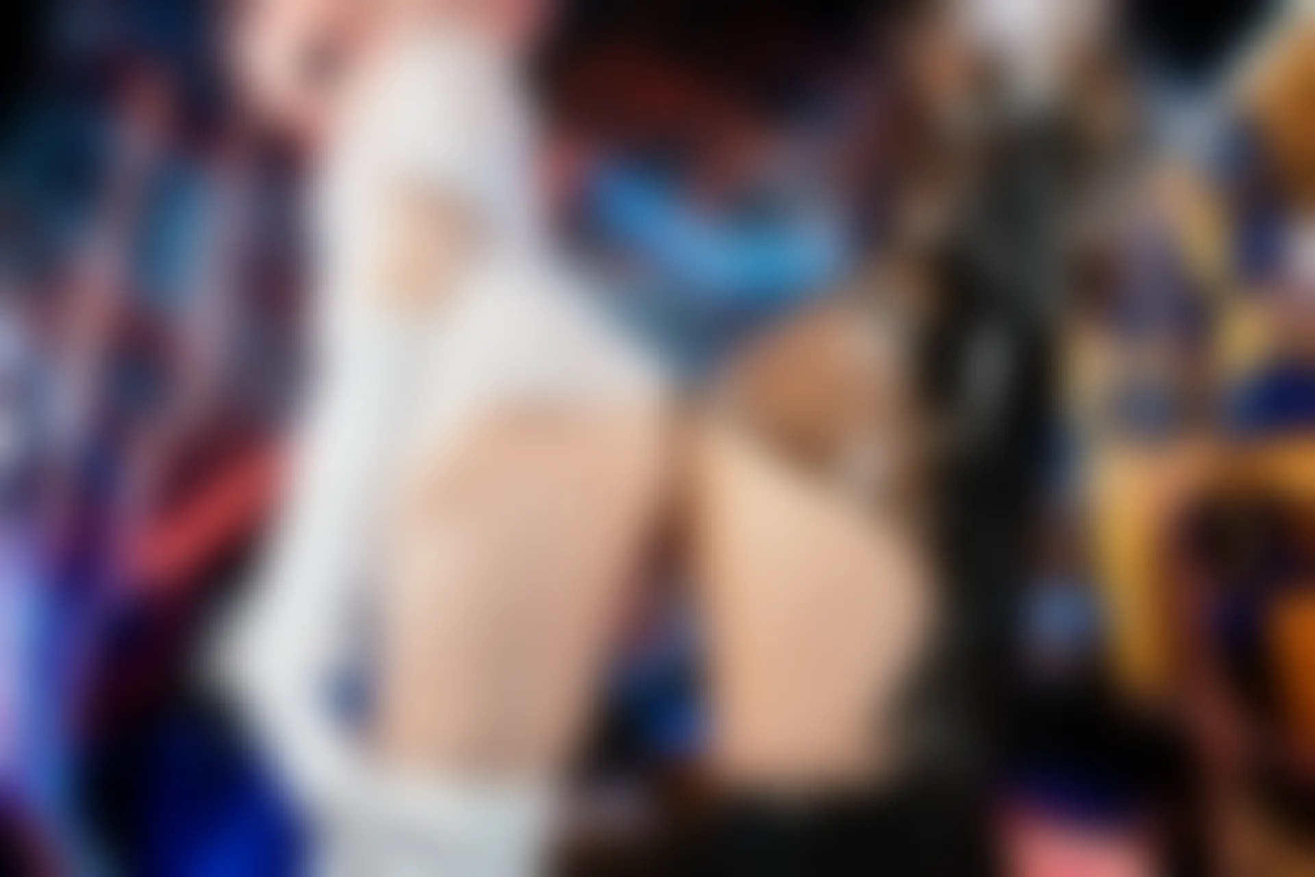 神楽坂真冬 第三季 序号1：《無色哲学》透明黑白护士双人 [150P3V-825MB]内衣, 双马尾, 护士, 神楽坂真冬, 美腿, 美足