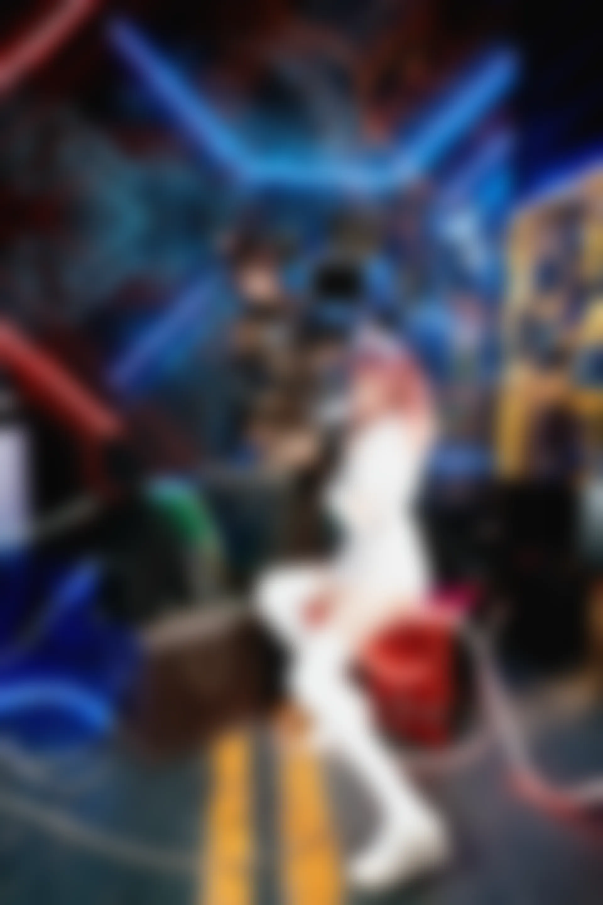 神楽坂真冬 第三季 序号1：《無色哲学》透明黑白护士双人 [150P3V-825MB]内衣, 双马尾, 护士, 神楽坂真冬, 美腿, 美足