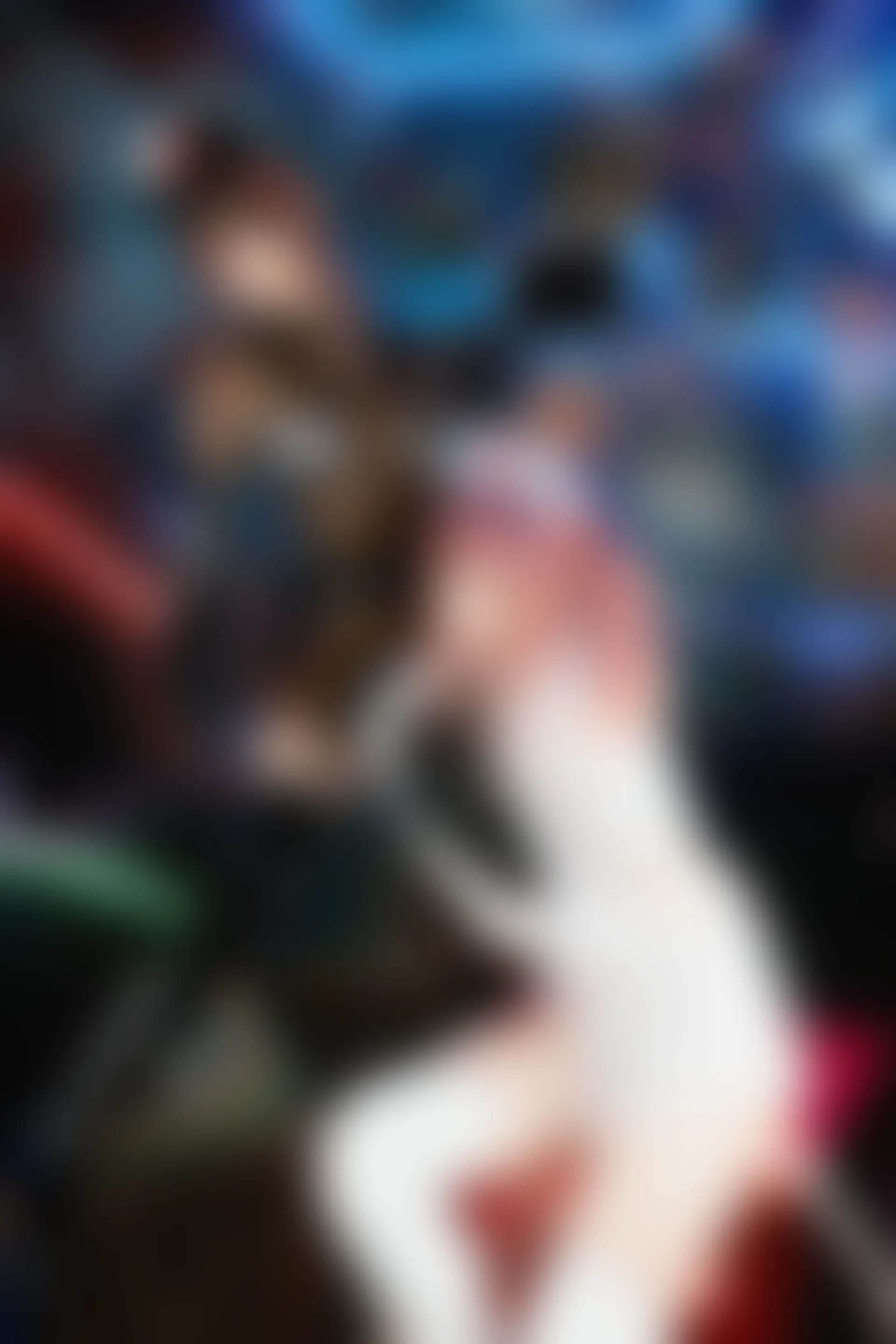 神楽坂真冬 第三季 序号1：《無色哲学》透明黑白护士双人 [150P3V-825MB]内衣, 双马尾, 护士, 神楽坂真冬, 美腿, 美足