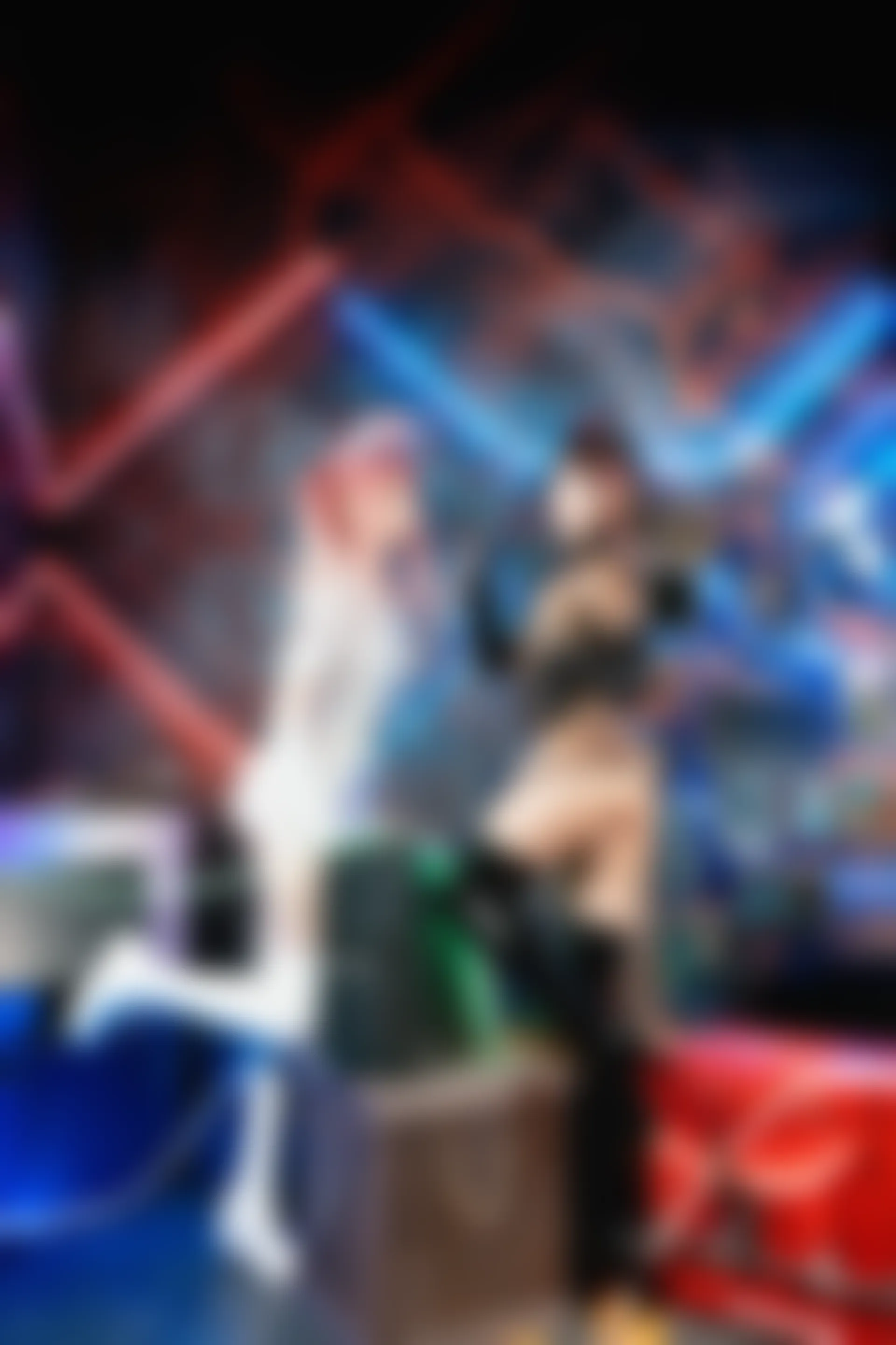 神楽坂真冬 第三季 序号1：《無色哲学》透明黑白护士双人 [150P3V-825MB]内衣, 双马尾, 护士, 神楽坂真冬, 美腿, 美足