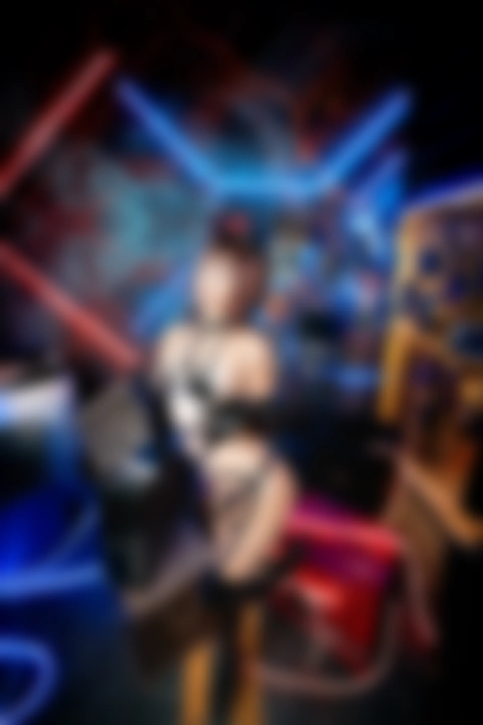 神楽坂真冬 第三季 序号1：《無色哲学》透明黑白护士双人 [150P3V-825MB]内衣, 双马尾, 护士, 神楽坂真冬, 美腿, 美足