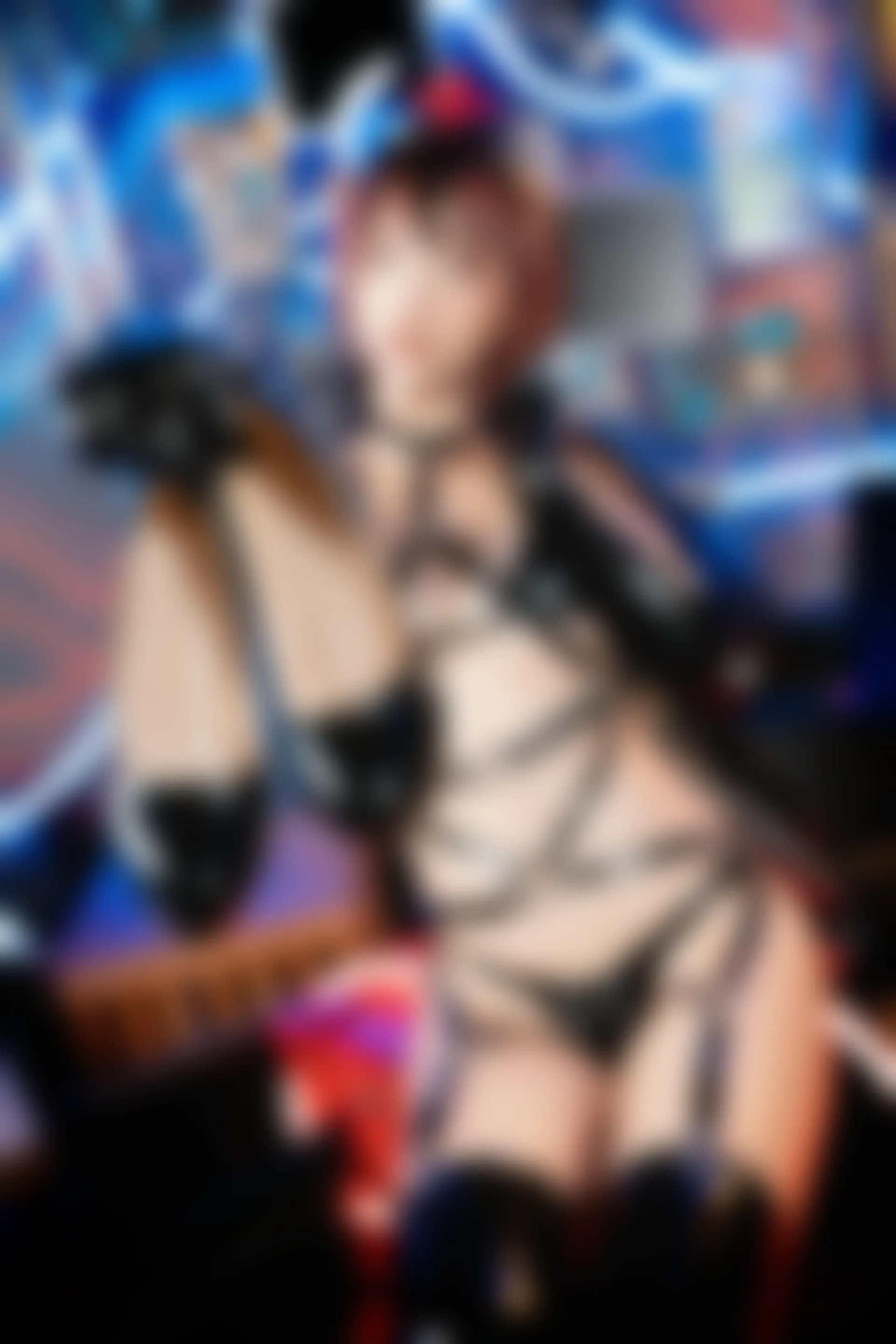 神楽坂真冬 第三季 序号1：《無色哲学》透明黑白护士双人 [150P3V-825MB]内衣, 双马尾, 护士, 神楽坂真冬, 美腿, 美足