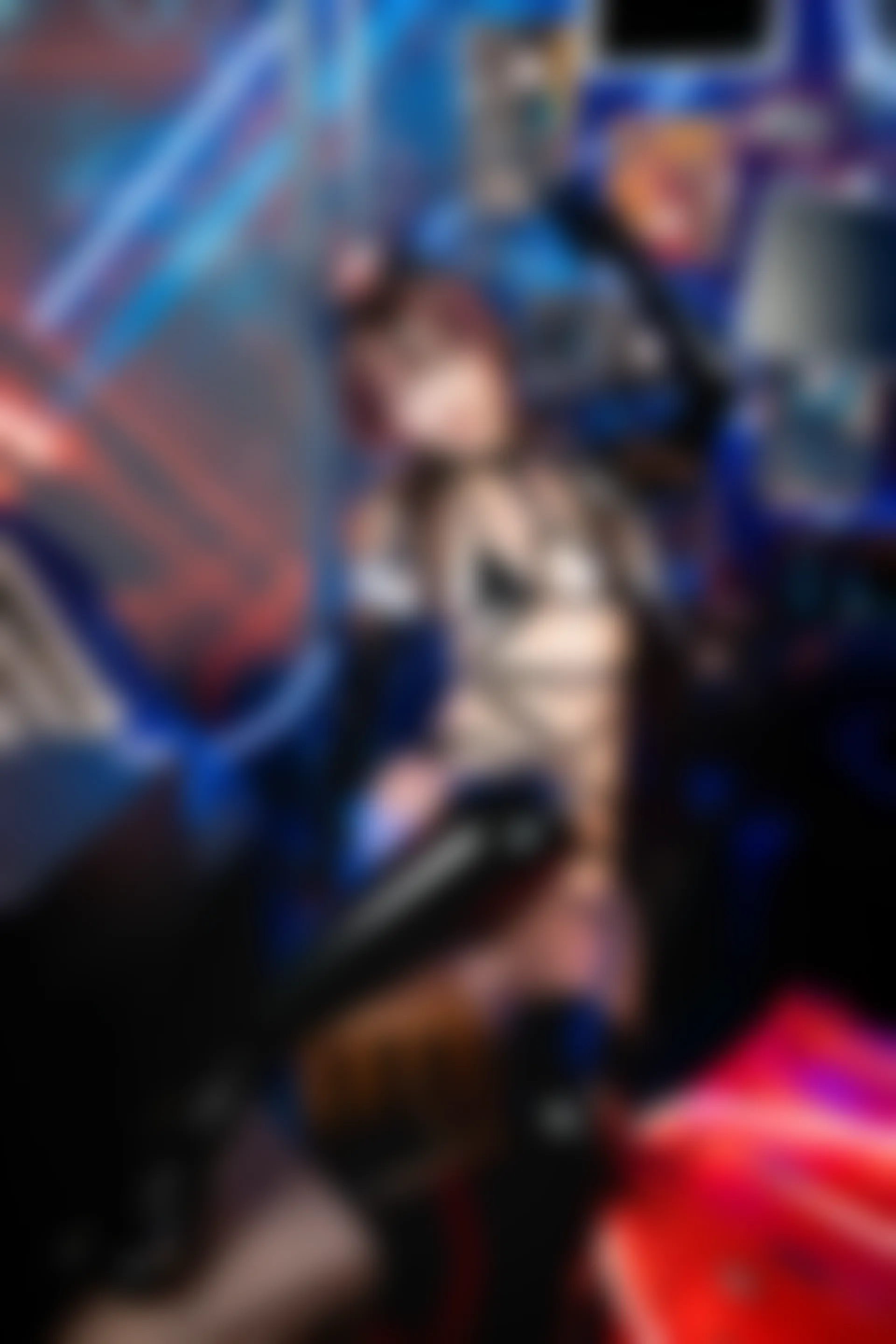 神楽坂真冬 第三季 序号1：《無色哲学》透明黑白护士双人 [150P3V-825MB]内衣, 双马尾, 护士, 神楽坂真冬, 美腿, 美足