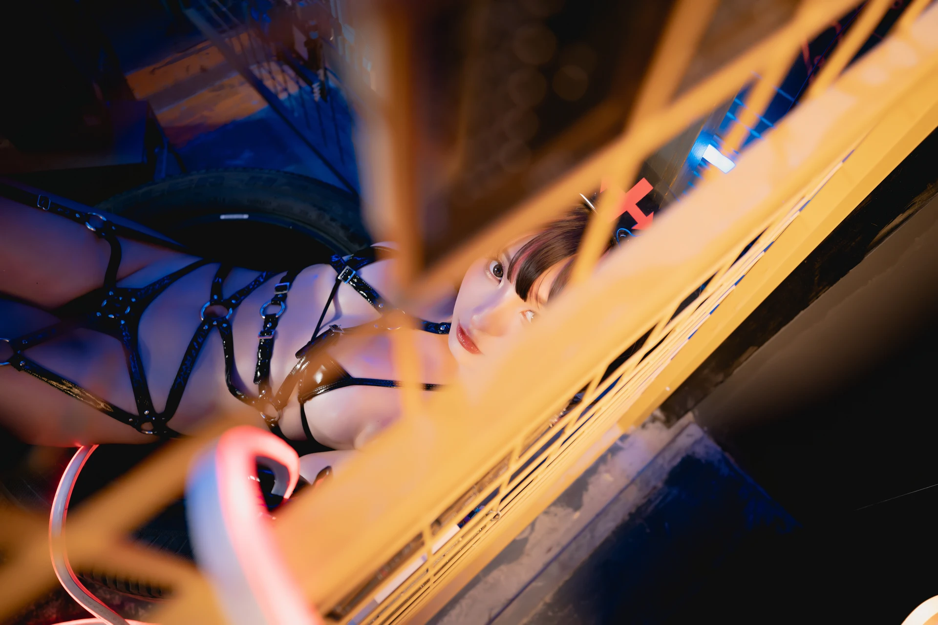 神楽坂真冬 第三季 序号1：《無色哲学》透明黑白护士双人 [150P3V-825MB]内衣, 双马尾, 护士, 神楽坂真冬, 美腿, 美足