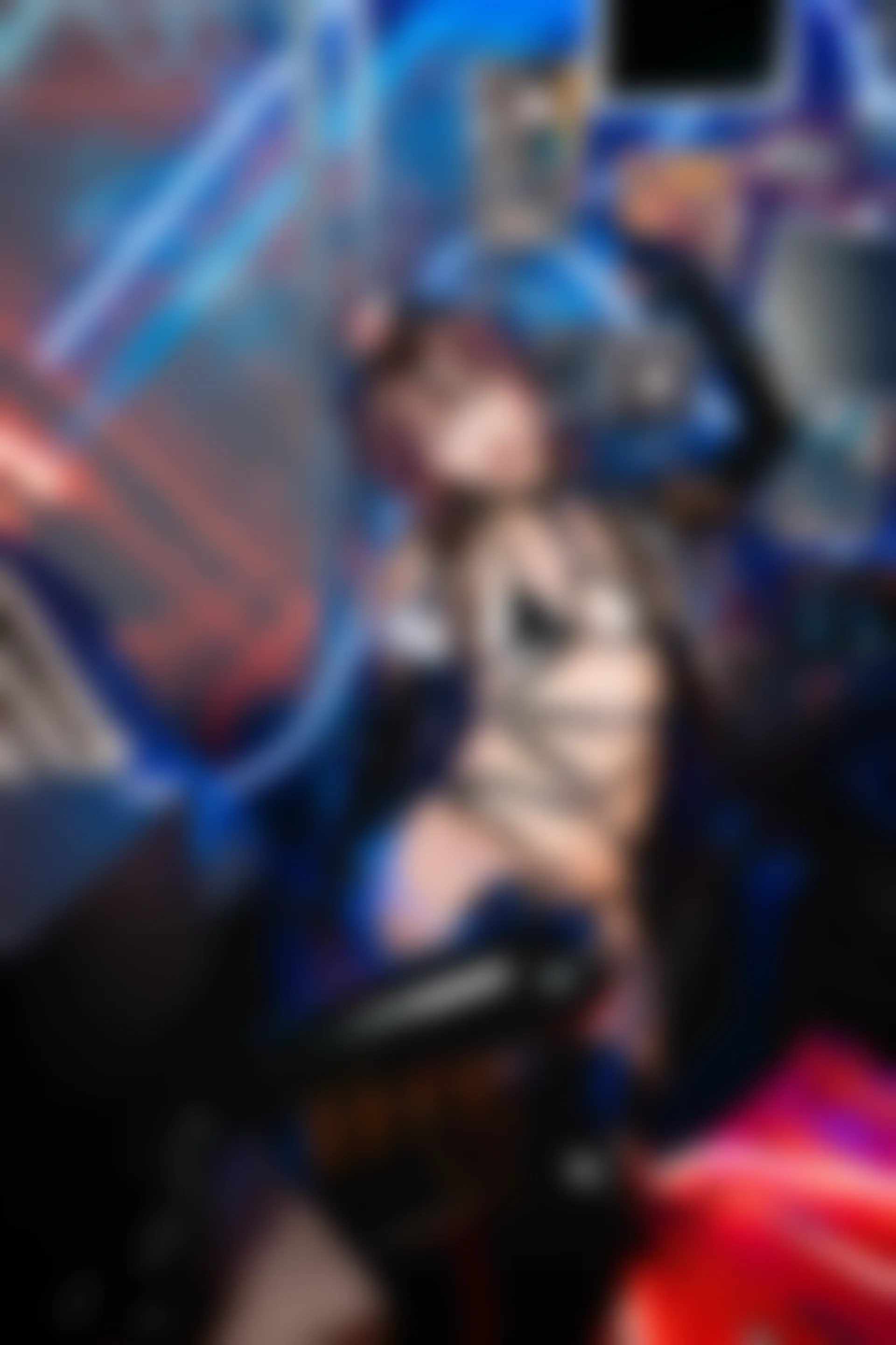 神楽坂真冬 第三季 序号1：《無色哲学》透明黑白护士双人 [150P3V-825MB]内衣, 双马尾, 护士, 神楽坂真冬, 美腿, 美足