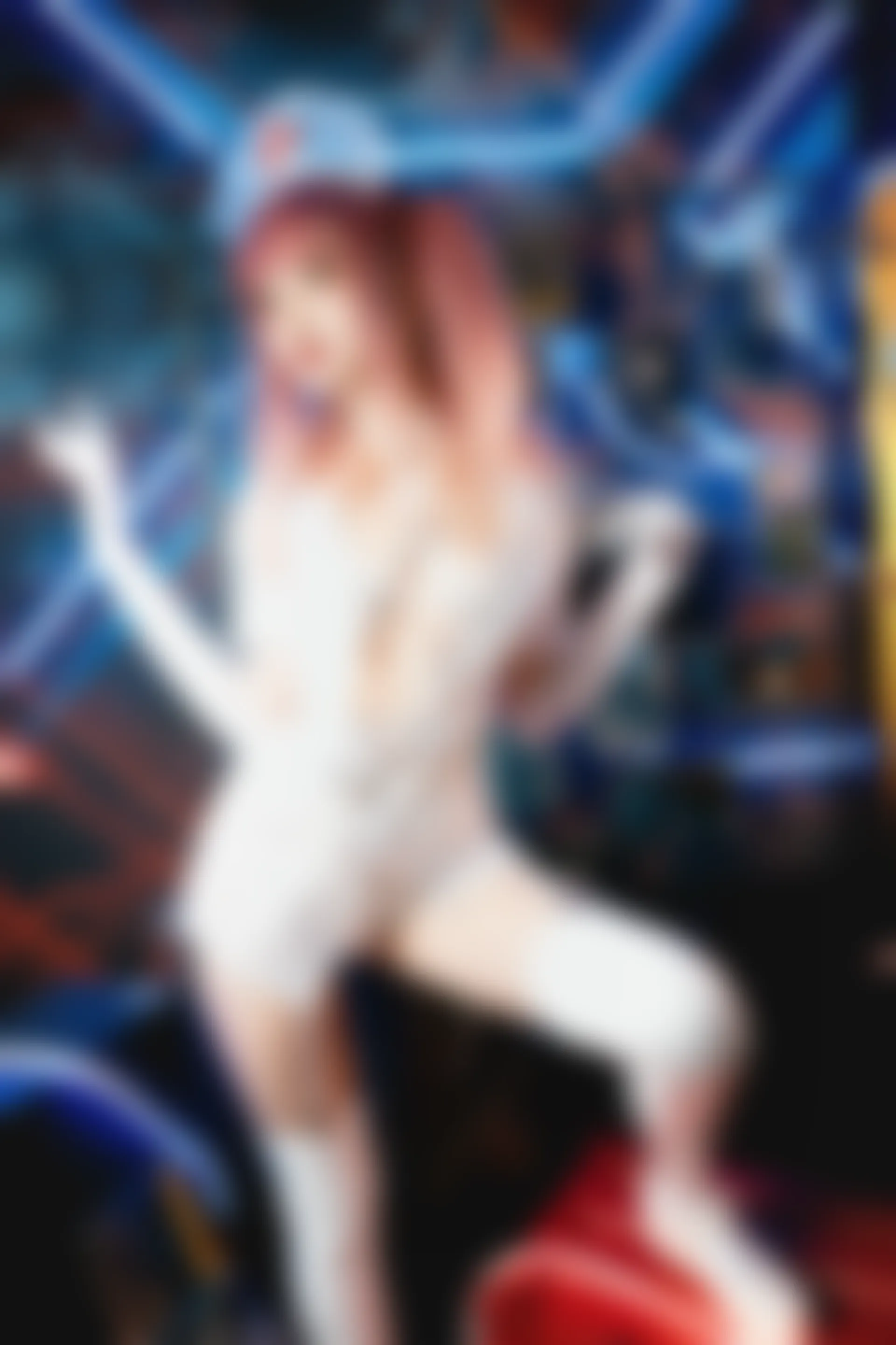 神楽坂真冬 第三季 序号1：《無色哲学》透明黑白护士双人 [150P3V-825MB]内衣, 双马尾, 护士, 神楽坂真冬, 美腿, 美足