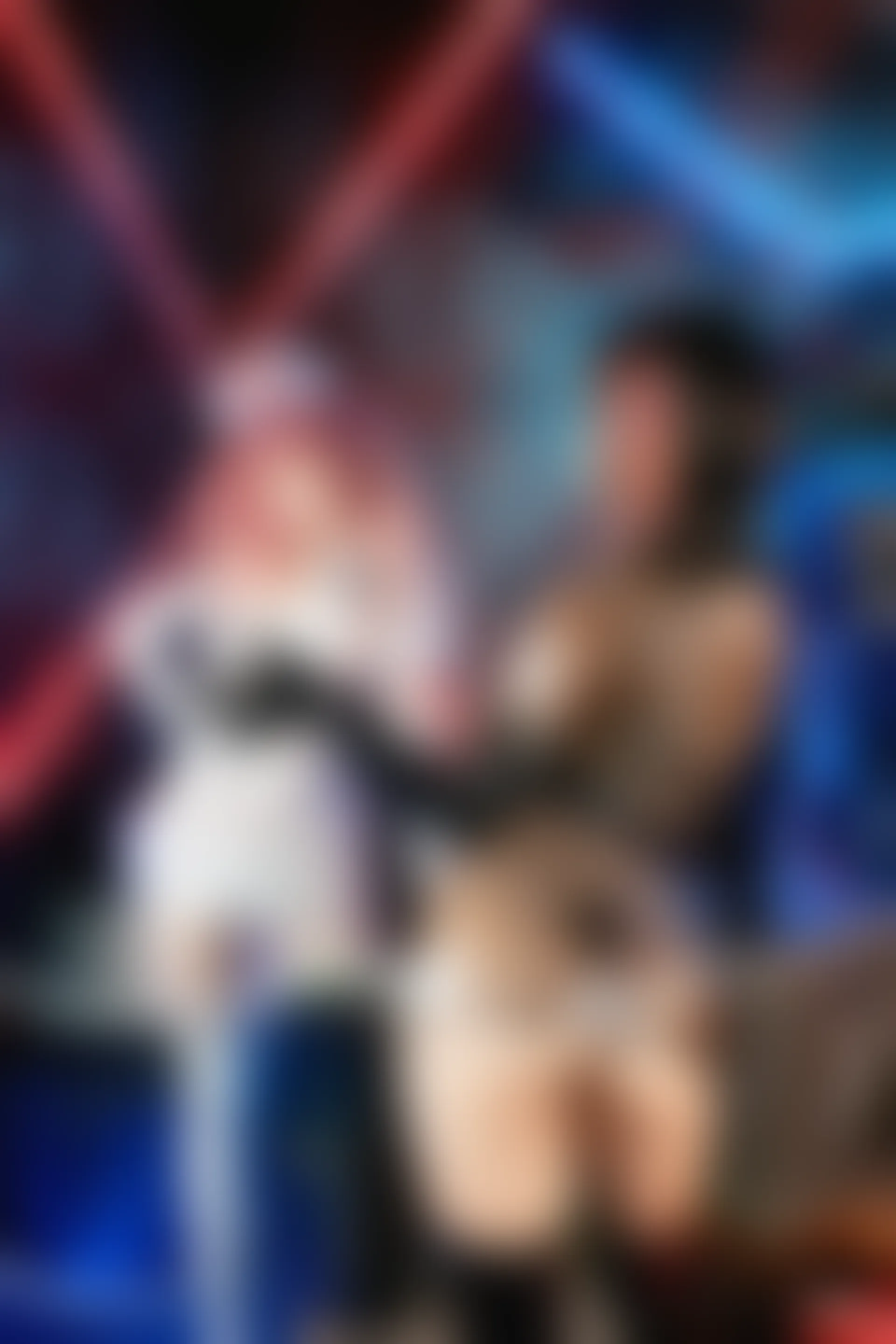 神楽坂真冬 第三季 序号1：《無色哲学》透明黑白护士双人 [150P3V-825MB]内衣, 双马尾, 护士, 神楽坂真冬, 美腿, 美足