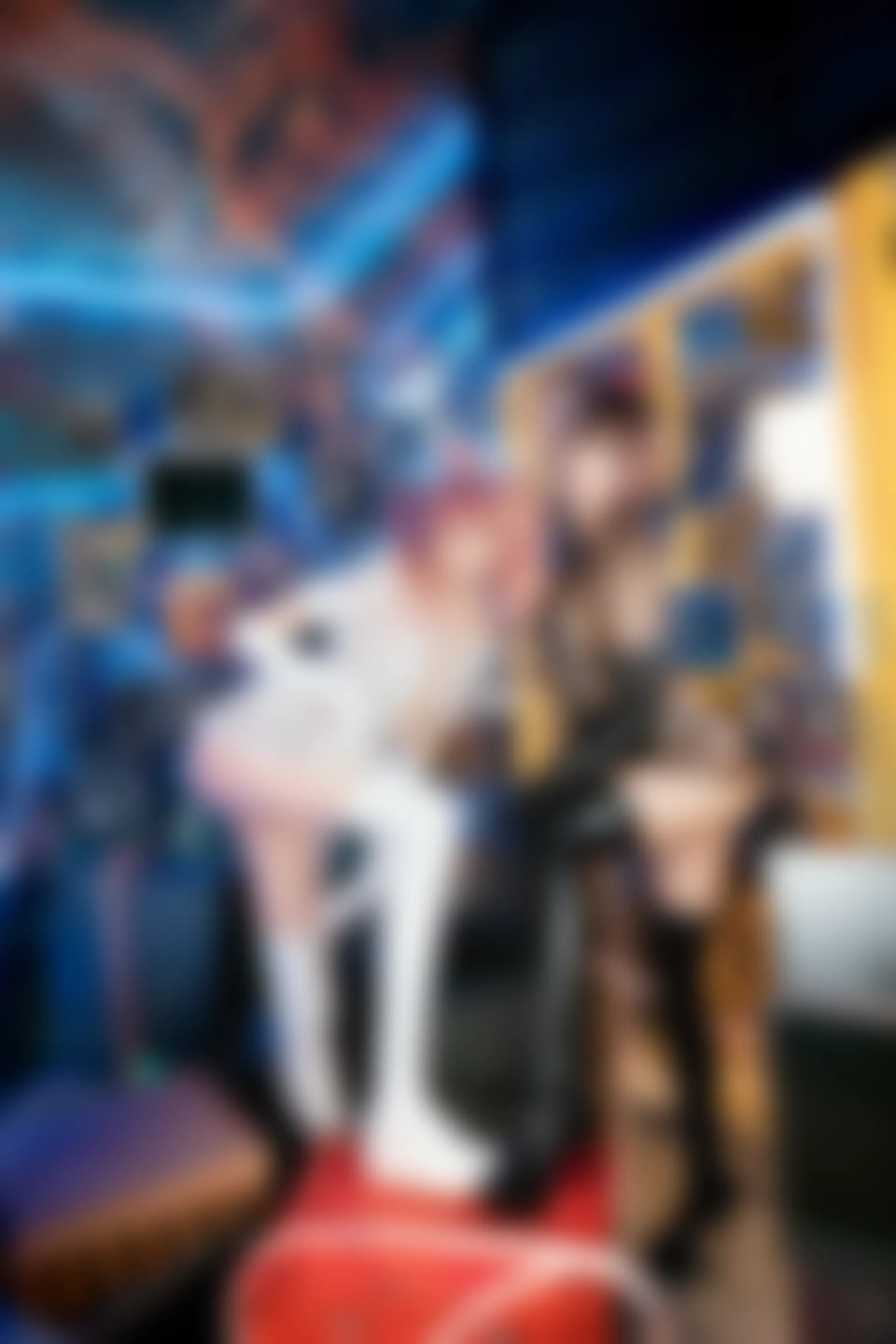 神楽坂真冬 第三季 序号1：《無色哲学》透明黑白护士双人 [150P3V-825MB]内衣, 双马尾, 护士, 神楽坂真冬, 美腿, 美足