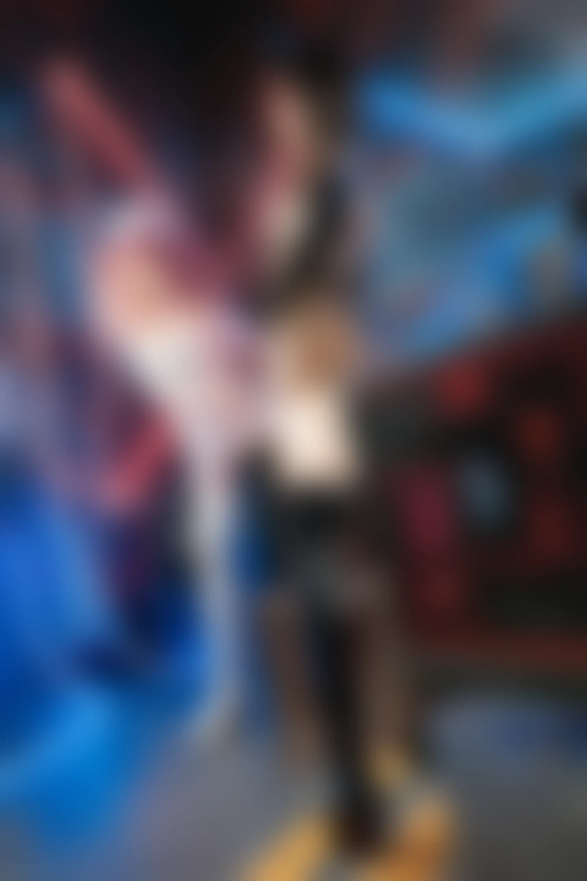 神楽坂真冬 第三季 序号1：《無色哲学》透明黑白护士双人 [150P3V-825MB]内衣, 双马尾, 护士, 神楽坂真冬, 美腿, 美足