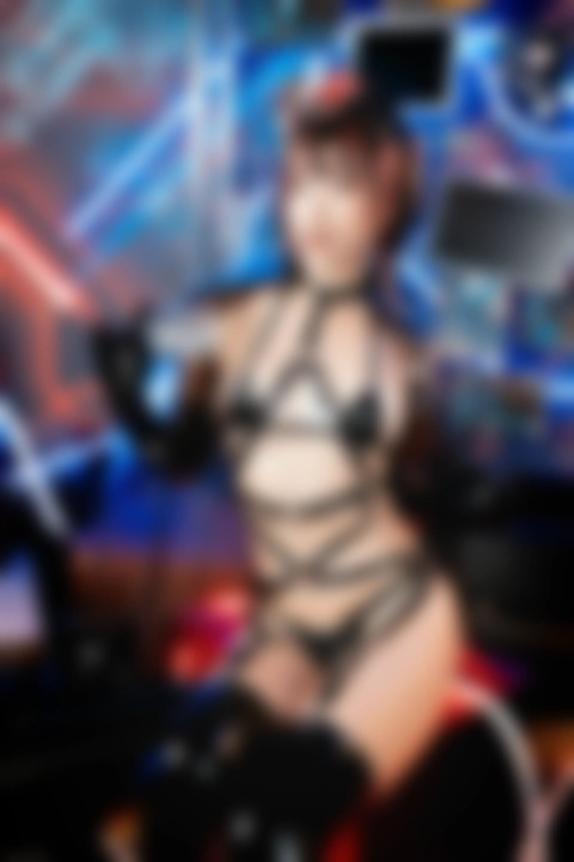 神楽坂真冬 第三季 序号1：《無色哲学》透明黑白护士双人 [150P3V-825MB]内衣, 双马尾, 护士, 神楽坂真冬, 美腿, 美足