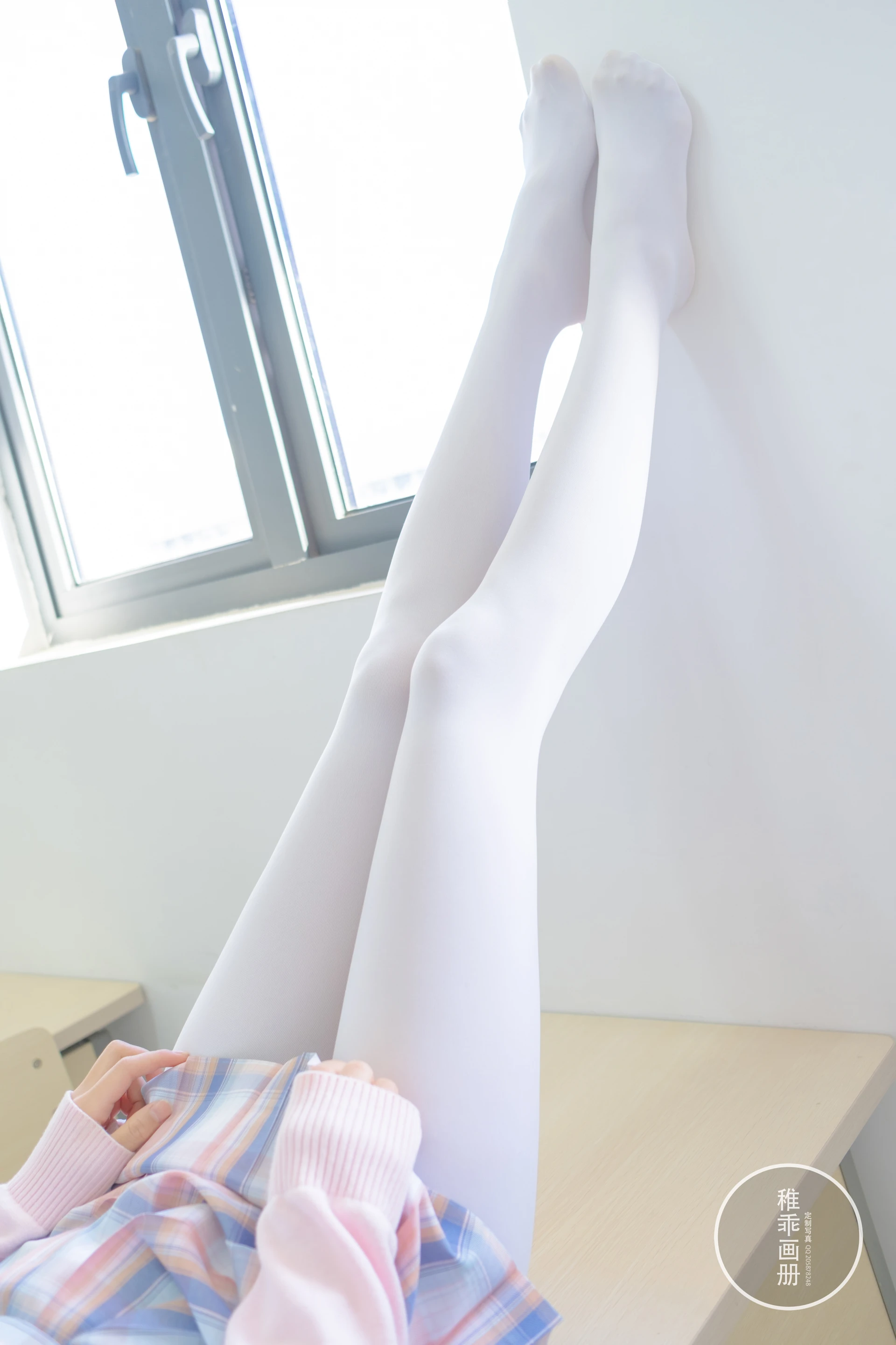 稚乖画册 晴空-04 赤西夜夜 双马尾白丝JK制服 [63P1V-821MB]JK, JK制服, 双马尾, 可爱, 晴空, 白丝, 稚乖画册, 美腿, 美足, 赤西夜夜