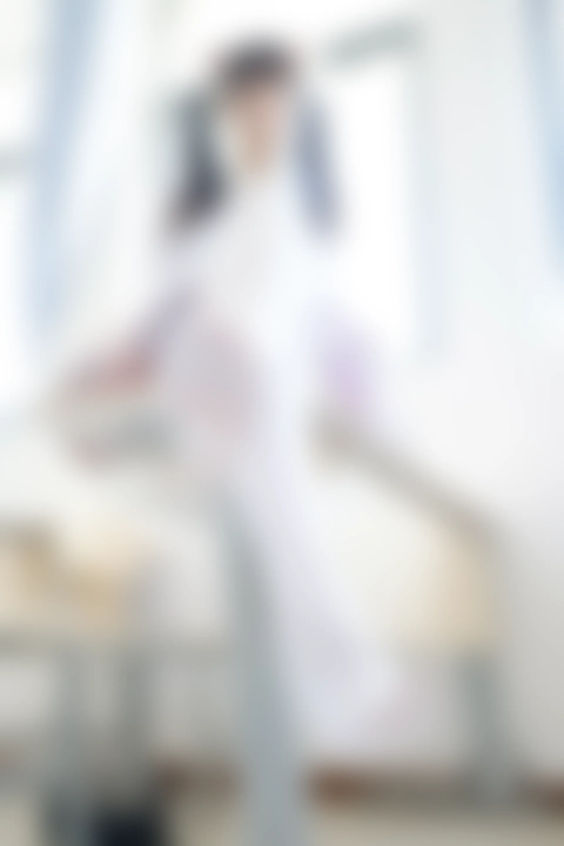 稚乖画册 晴空-04 赤西夜夜 双马尾白丝JK制服 [63P1V-821MB]JK, JK制服, 双马尾, 可爱, 晴空, 白丝, 稚乖画册, 美腿, 美足, 赤西夜夜