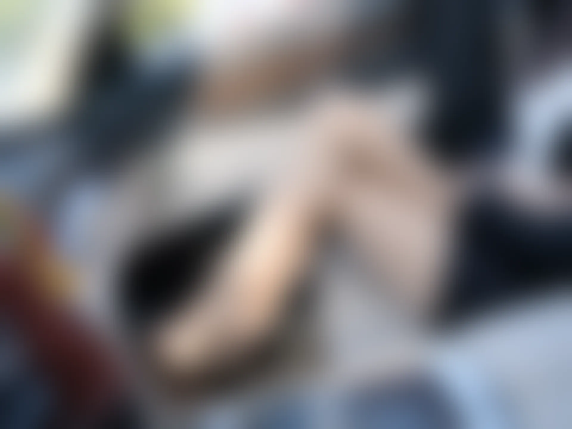 紧急企划 EX.004 见希w 车内肉丝OL [77P1V-3.50GB]OL, OL制服, 紧急企划, 美腿, 美足, 肉丝, 见希w