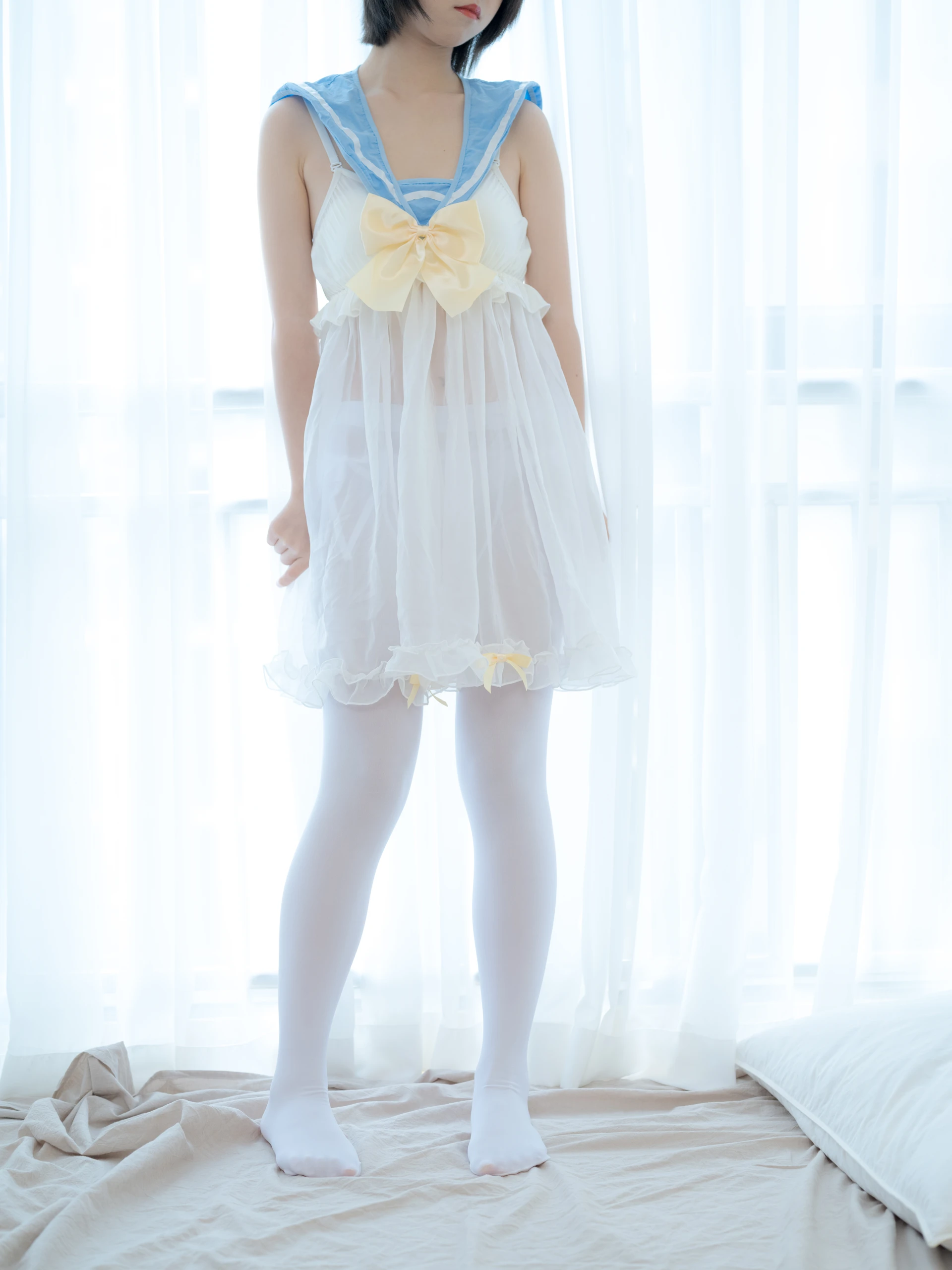 少女秩序 GR07L 小鱼 白丝睡衣 [37P-1.39GB]小鱼, 少女秩序, 白丝, 睡衣, 美腿, 美足
