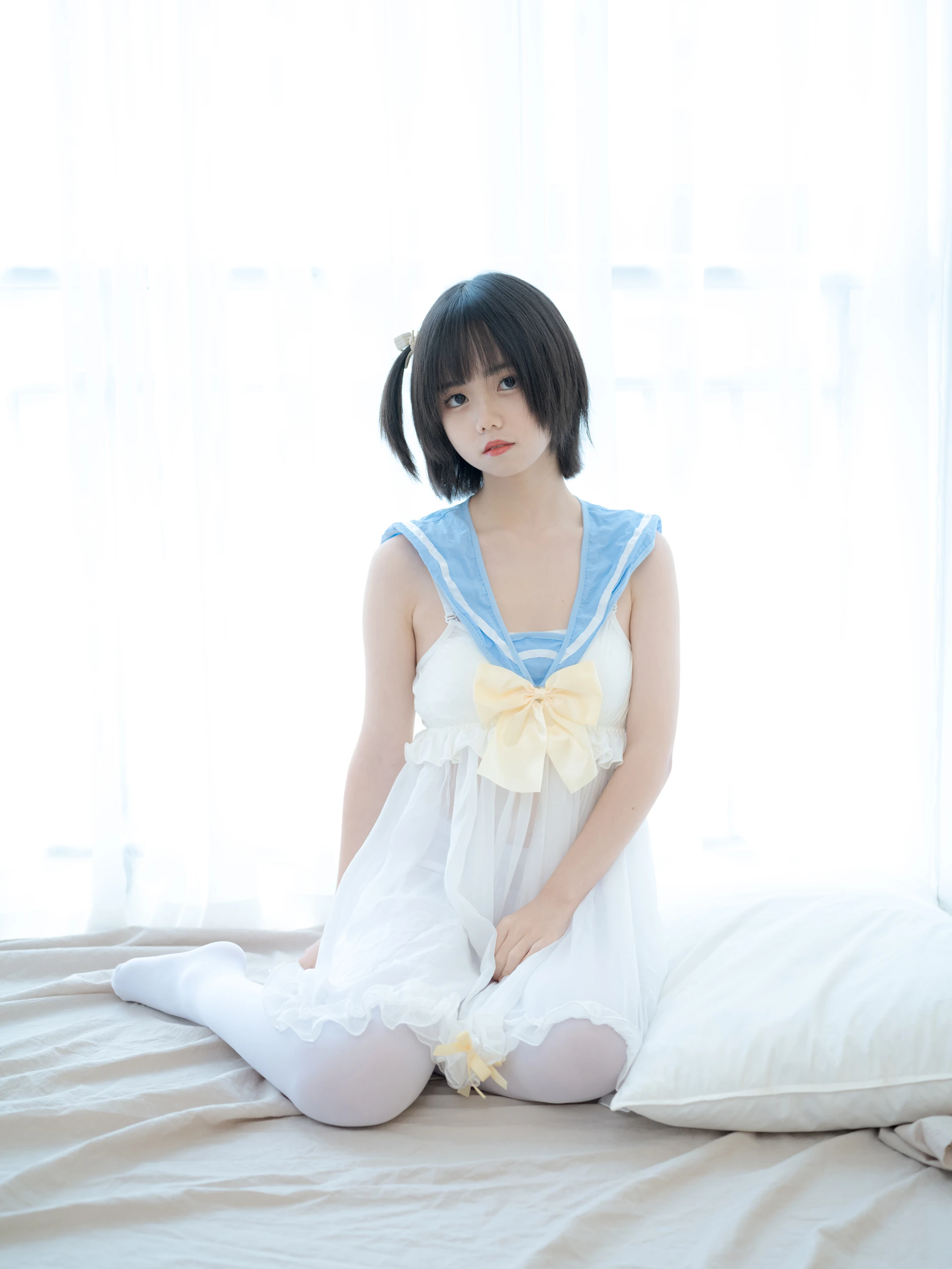 少女秩序 GR07L 小鱼 白丝睡衣 [37P-1.39GB]小鱼, 少女秩序, 白丝, 睡衣, 美腿, 美足