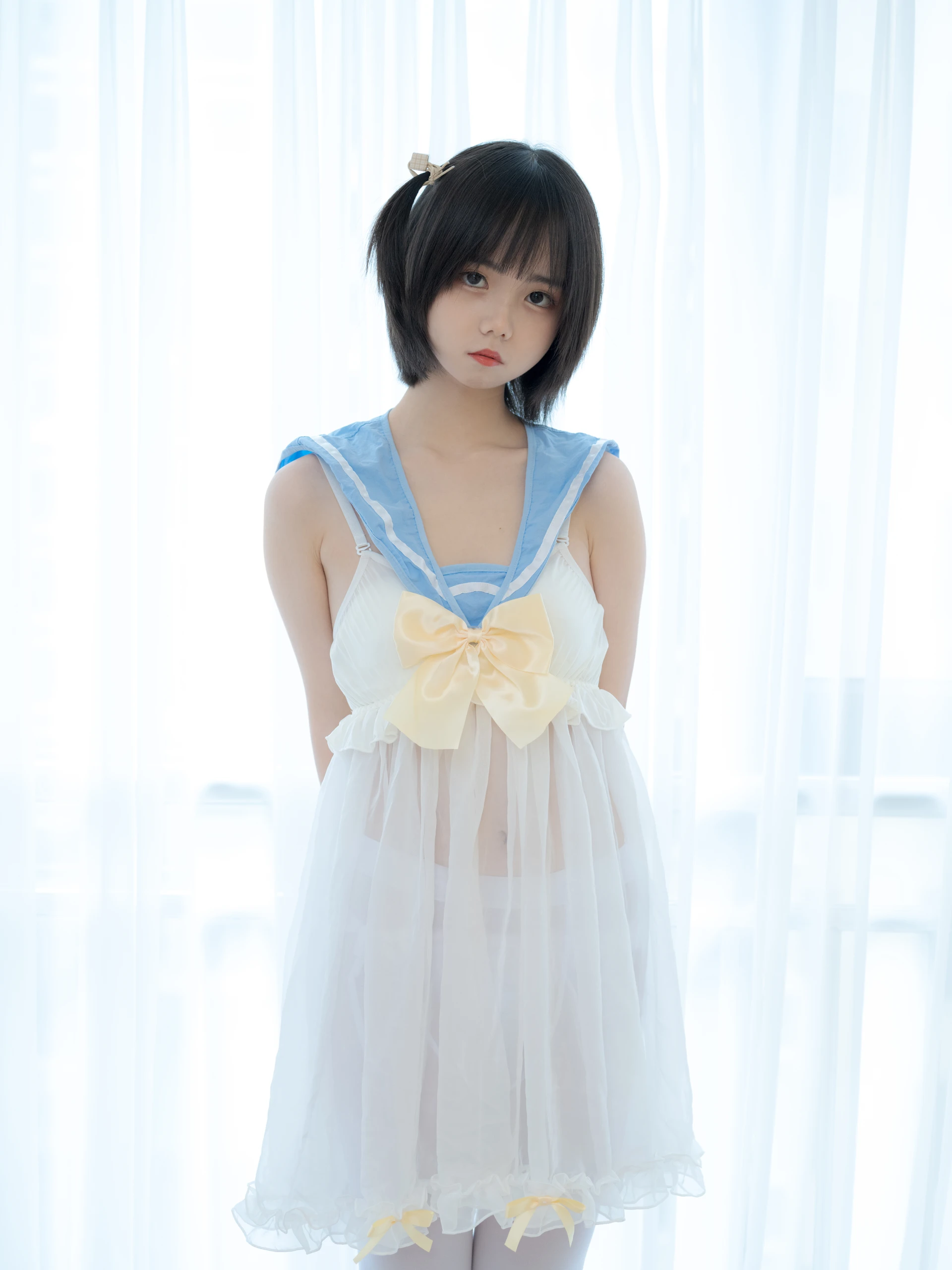 少女秩序 GR07L 小鱼 白丝睡衣 [37P-1.39GB]小鱼, 少女秩序, 白丝, 睡衣, 美腿, 美足