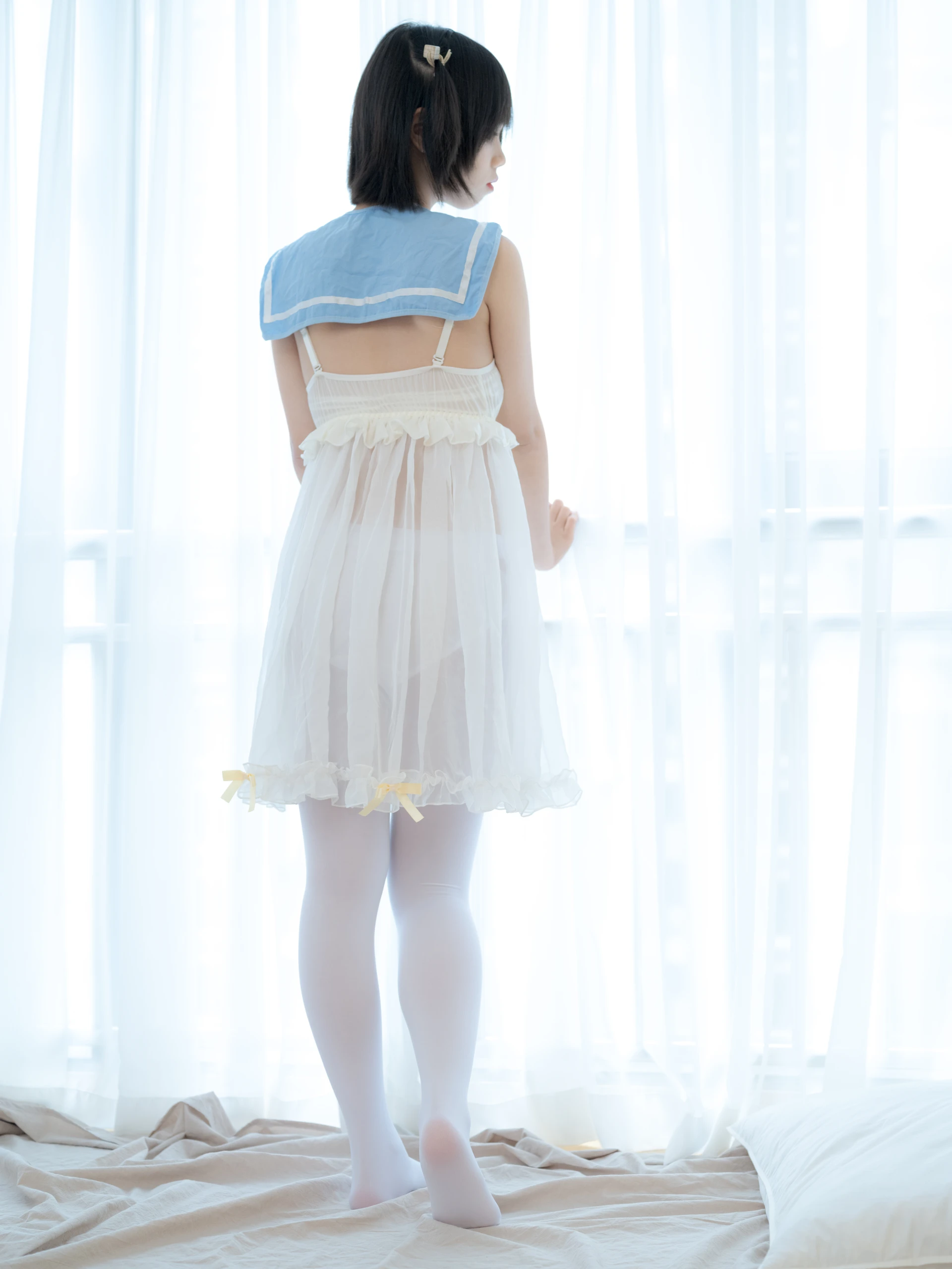 少女秩序 GR07L 小鱼 白丝睡衣 [37P-1.39GB]小鱼, 少女秩序, 白丝, 睡衣, 美腿, 美足
