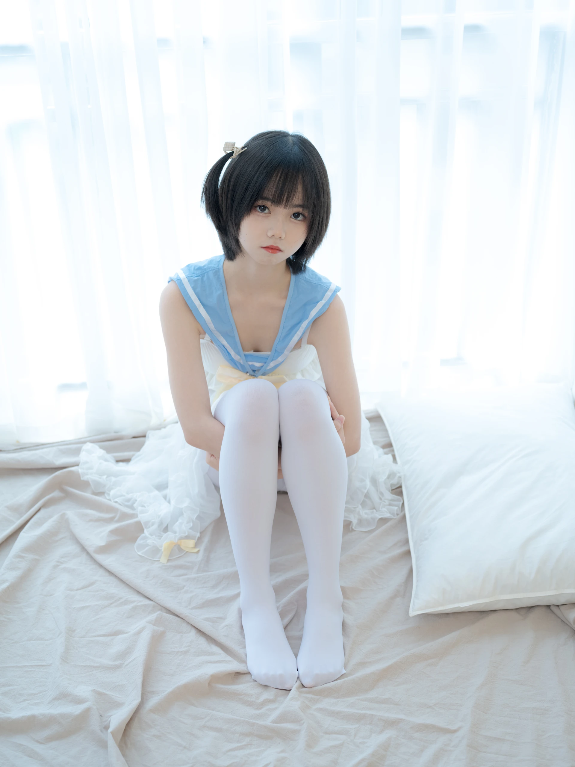 少女秩序 GR07L 小鱼 白丝睡衣 [37P-1.39GB]小鱼, 少女秩序, 白丝, 睡衣, 美腿, 美足