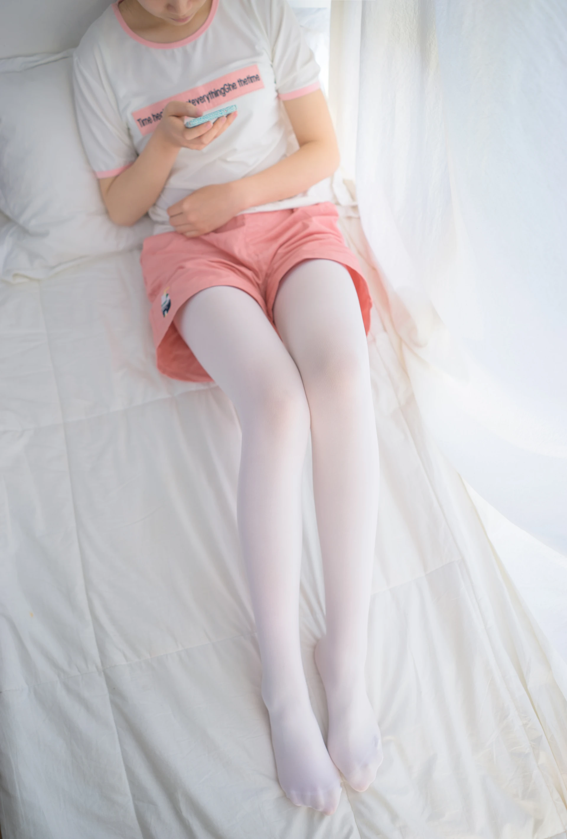 轻兰映画 VOL.007 [51P-338M]可爱, 白丝, 美腿, 美足, 轻兰映画