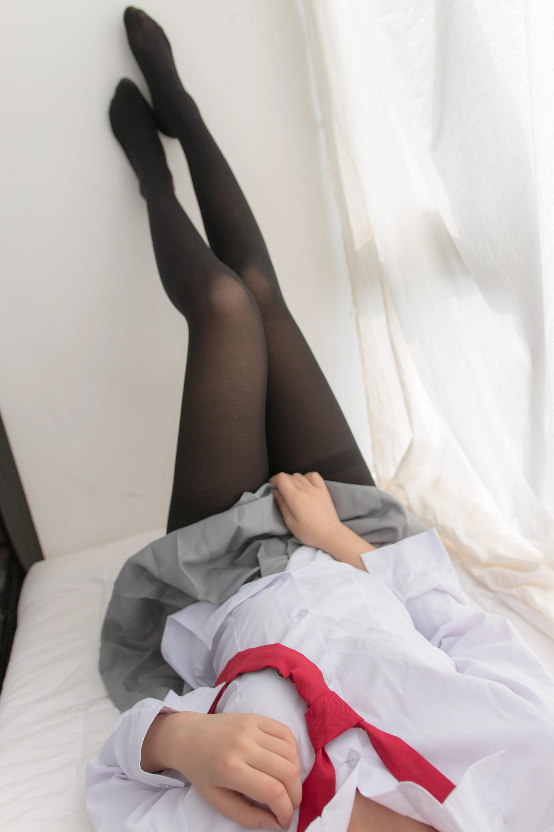 轻兰映画 VOL.003 [74P-447M]制服, 美腿, 轻兰映画, 黑丝