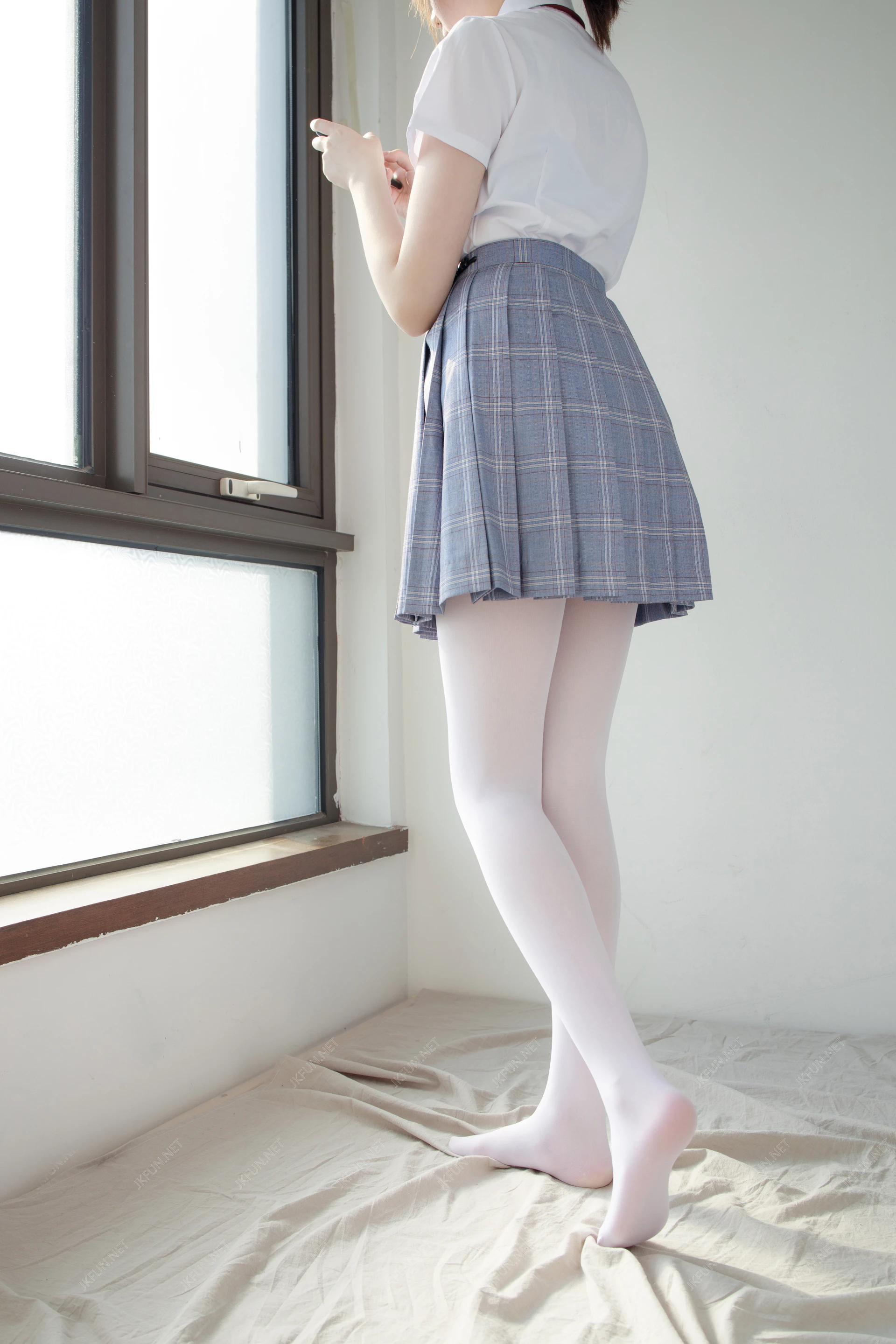 JKFUN-002 [230P1V-5.19G]Aika, JKFUN, 制服, 可爱, 学生装, 森萝财团, 白丝, 美腿, 美足