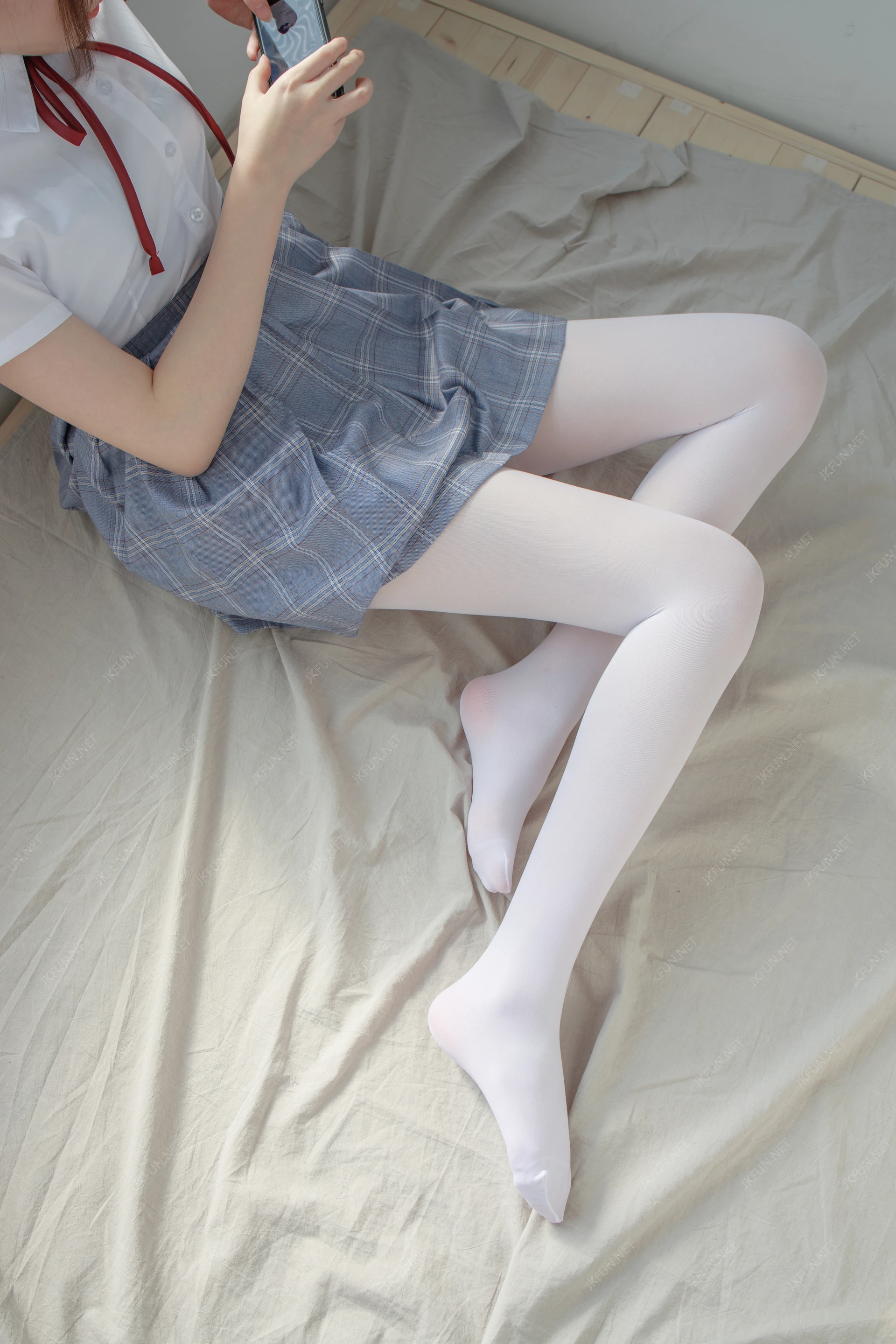 JKFUN-002 [230P1V-5.19G]Aika, JKFUN, 制服, 可爱, 学生装, 森萝财团, 白丝, 美腿, 美足