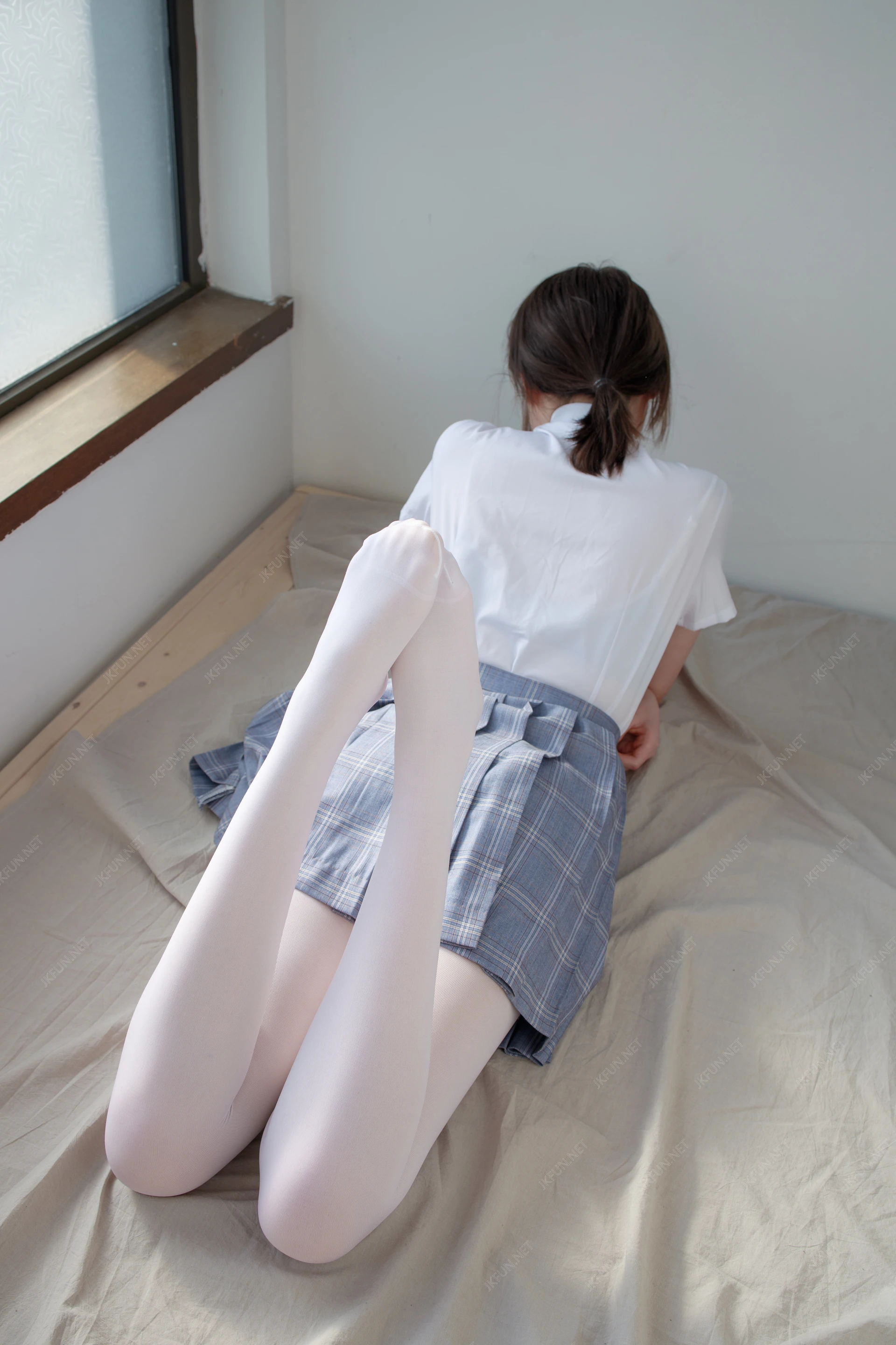 JKFUN-002 [230P1V-5.19G]Aika, JKFUN, 制服, 可爱, 学生装, 森萝财团, 白丝, 美腿, 美足