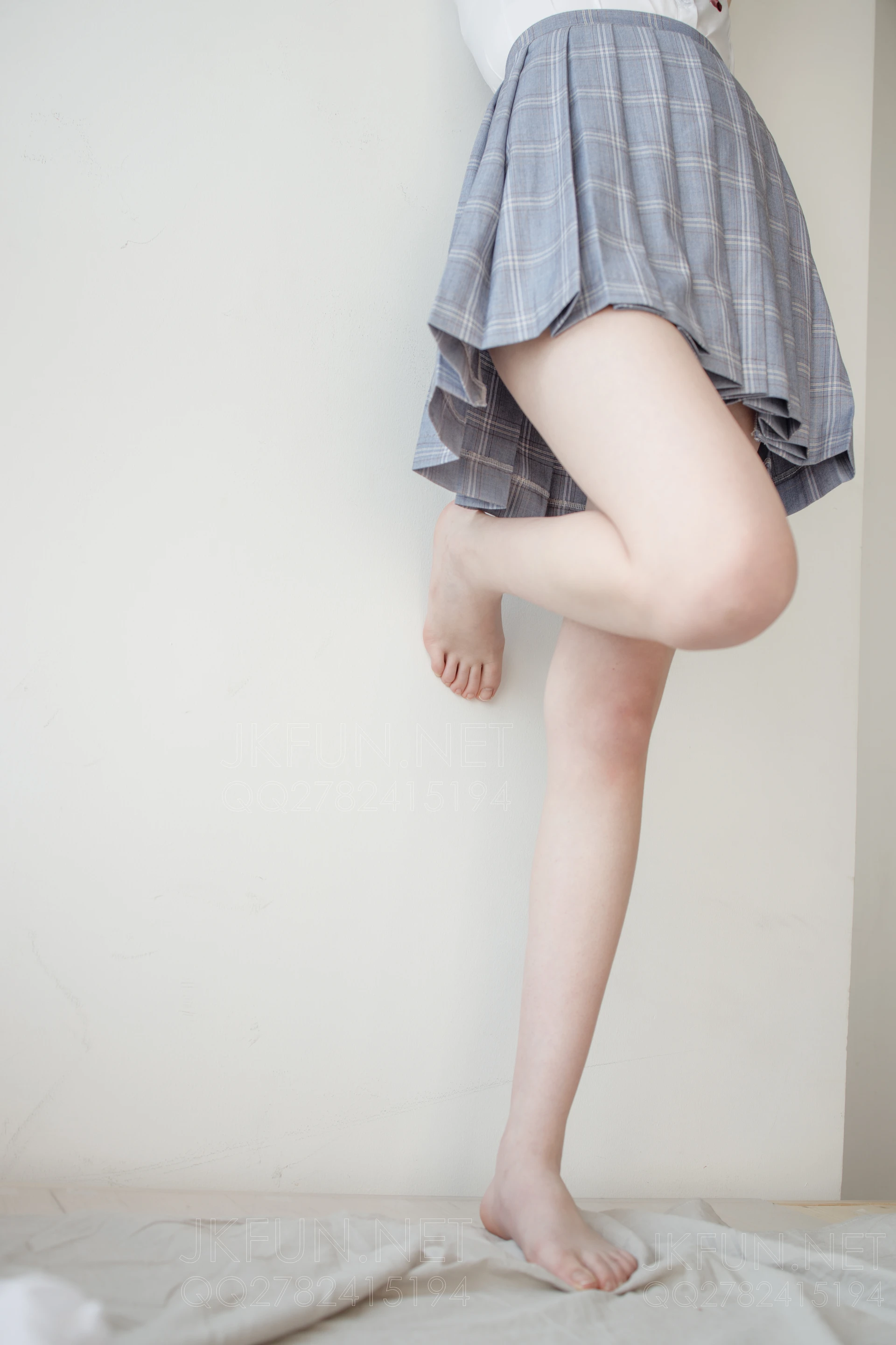 JKFUN-002 [230P1V-5.19G]Aika, JKFUN, 制服, 可爱, 学生装, 森萝财团, 白丝, 美腿, 美足