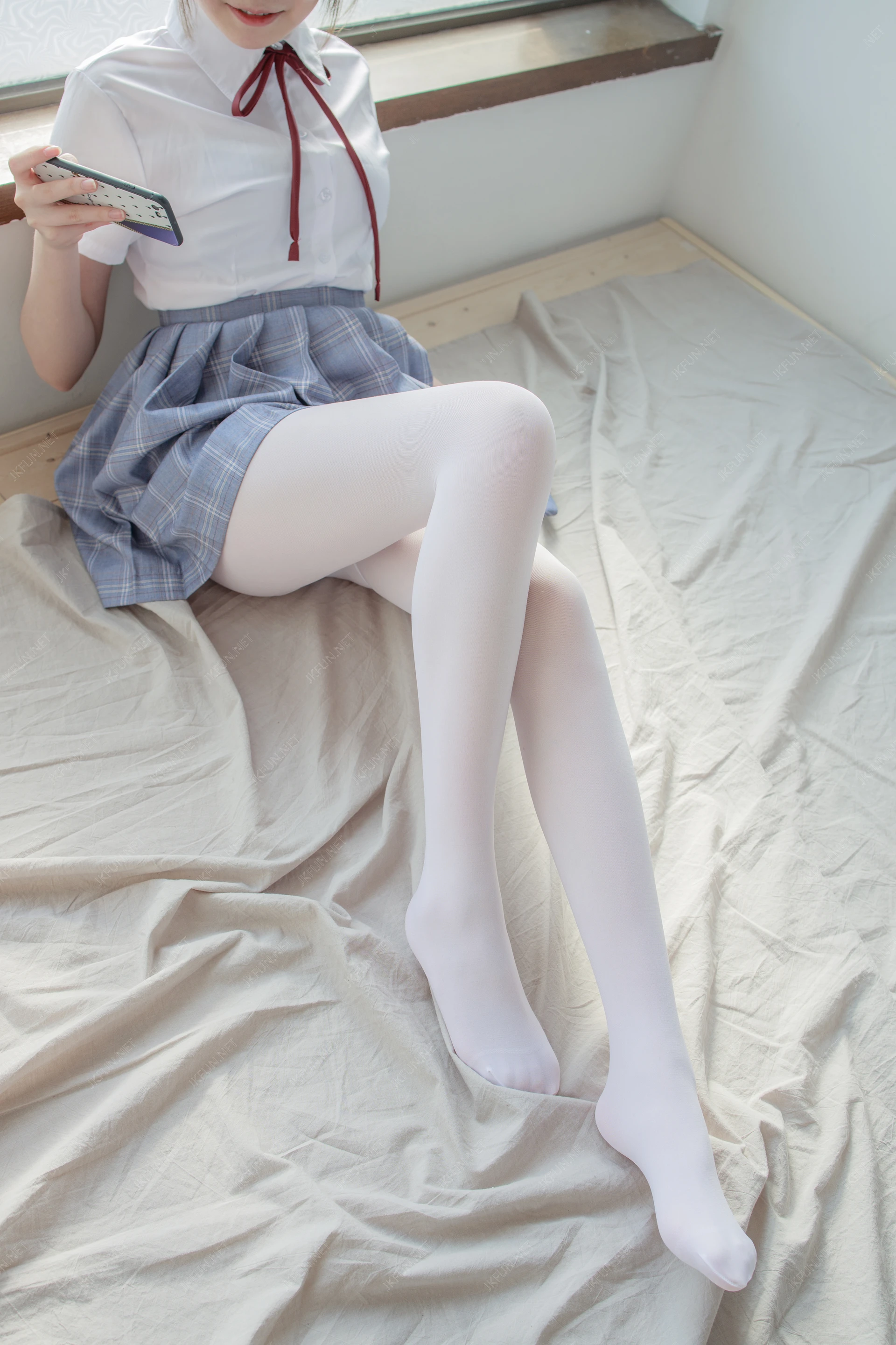 JKFUN-002 [230P1V-5.19G]Aika, JKFUN, 制服, 可爱, 学生装, 森萝财团, 白丝, 美腿, 美足