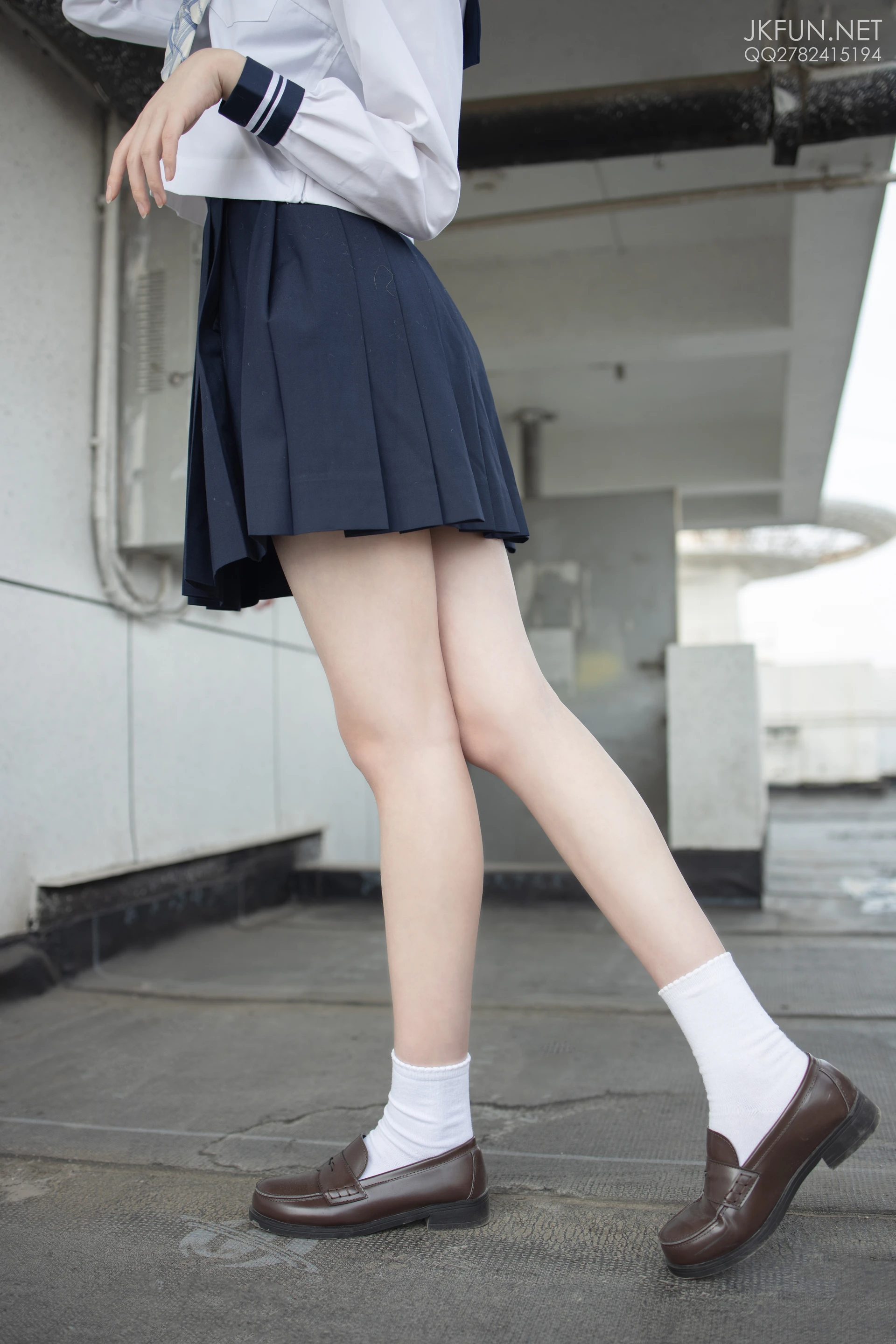 JKFUN-002 [230P1V-5.19G]Aika, JKFUN, 制服, 可爱, 学生装, 森萝财团, 白丝, 美腿, 美足