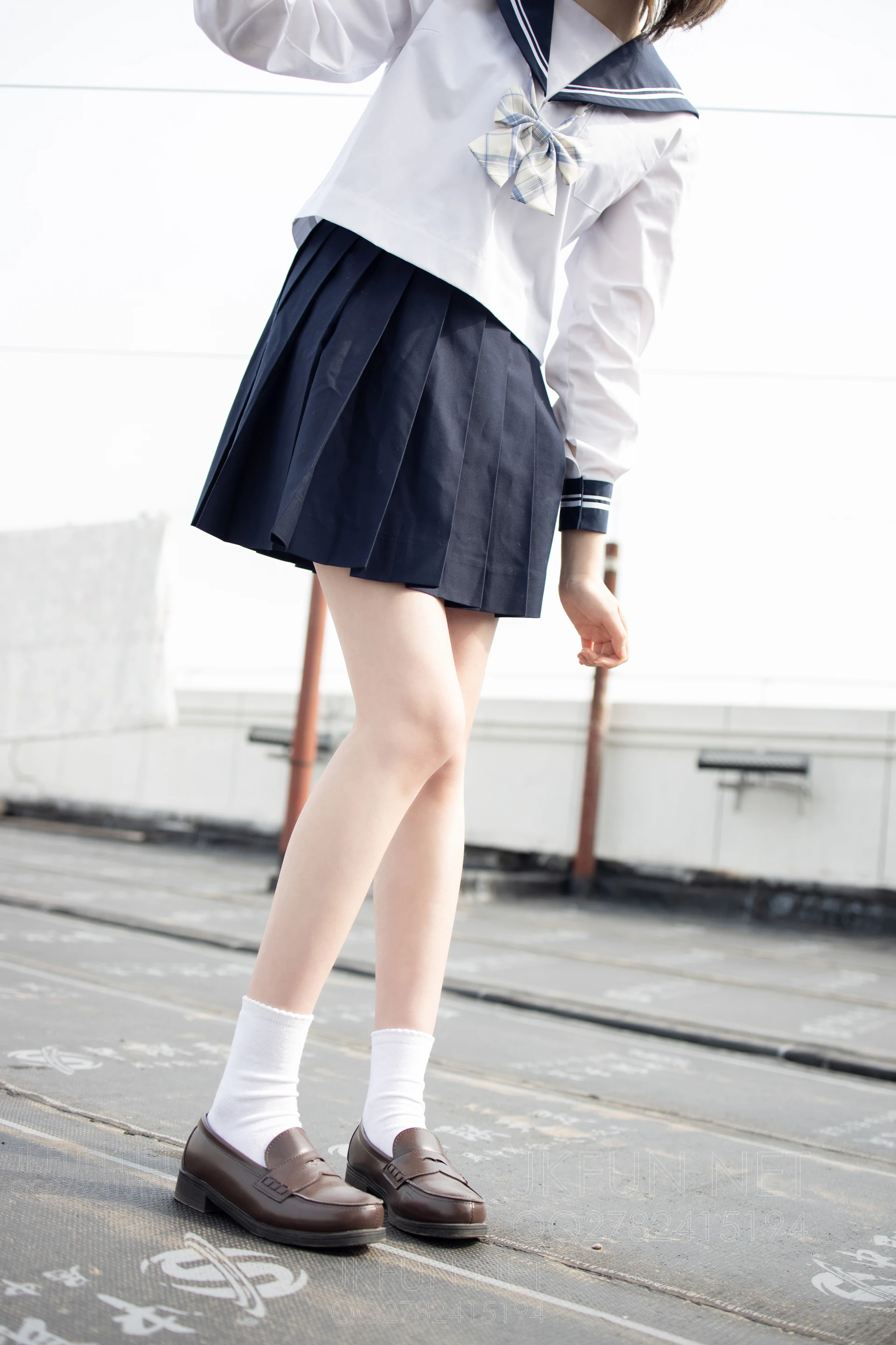 JKFUN-002 [230P1V-5.19G]Aika, JKFUN, 制服, 可爱, 学生装, 森萝财团, 白丝, 美腿, 美足