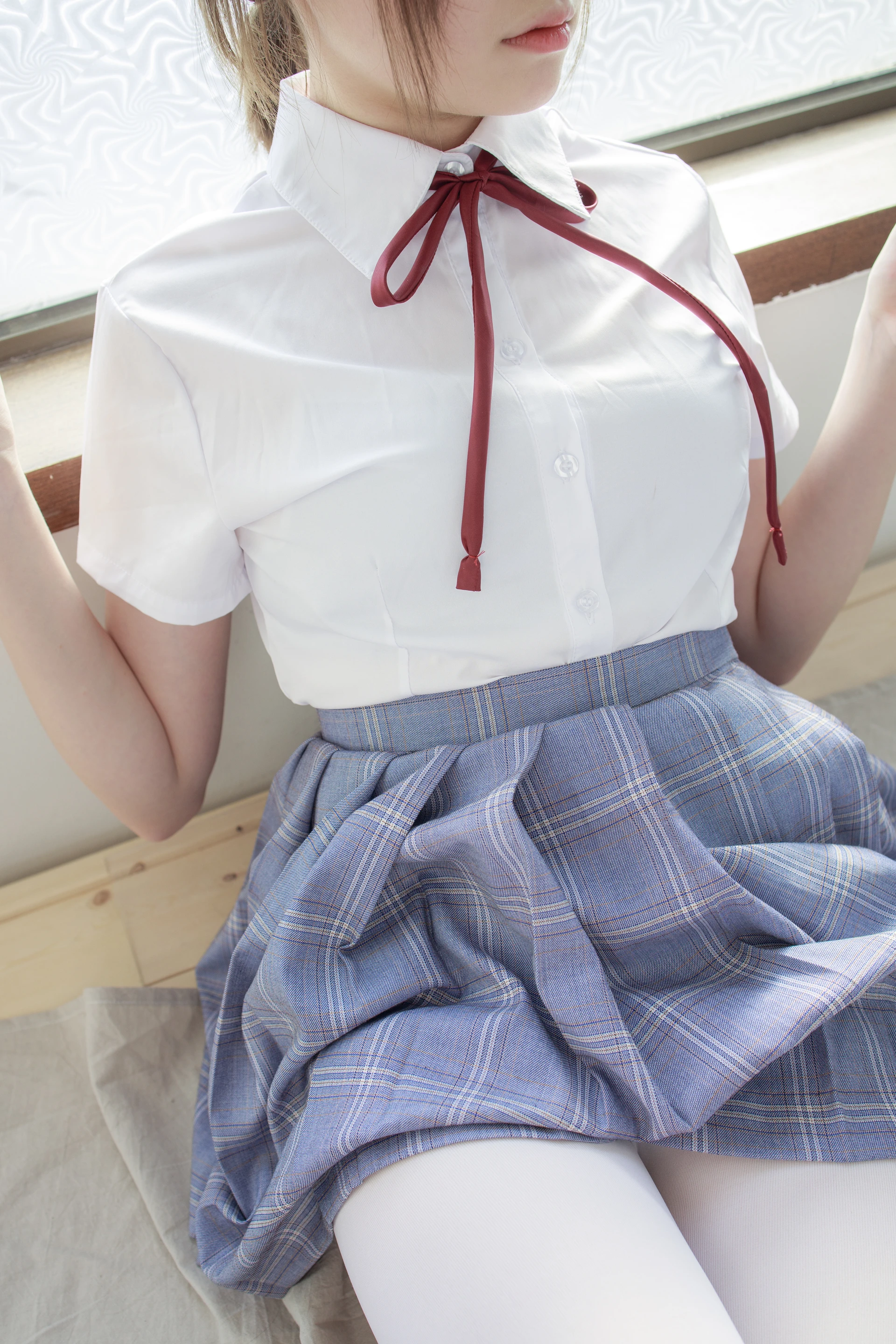 JKFUN-002 [230P1V-5.19G]Aika, JKFUN, 制服, 可爱, 学生装, 森萝财团, 白丝, 美腿, 美足