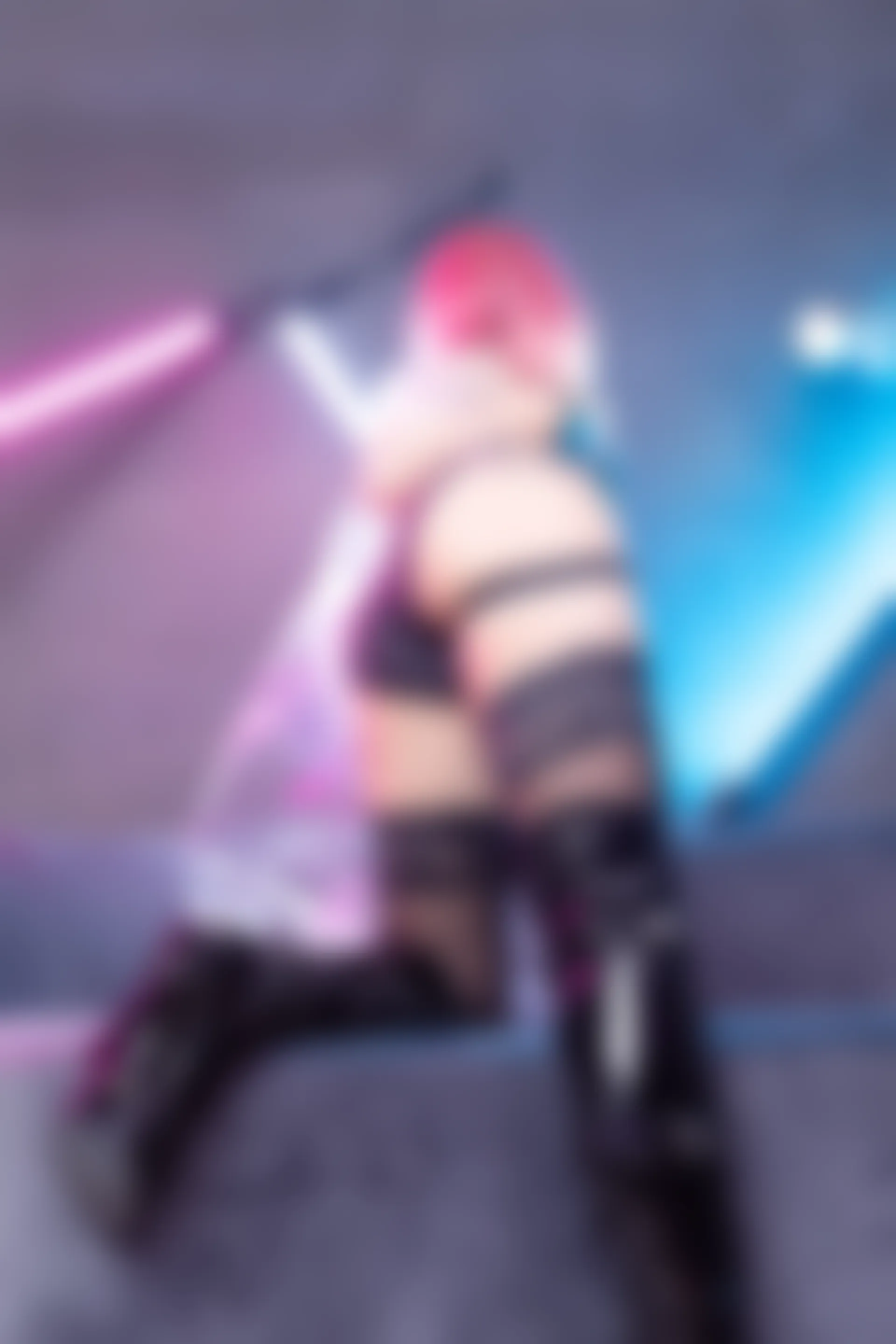 神楽坂真冬 第三季 序号16：《Girlspunk2020》 [150P2V-727MB]内衣, 双马尾, 神楽坂真冬, 美腿, 美足, 高跟鞋, 黑丝