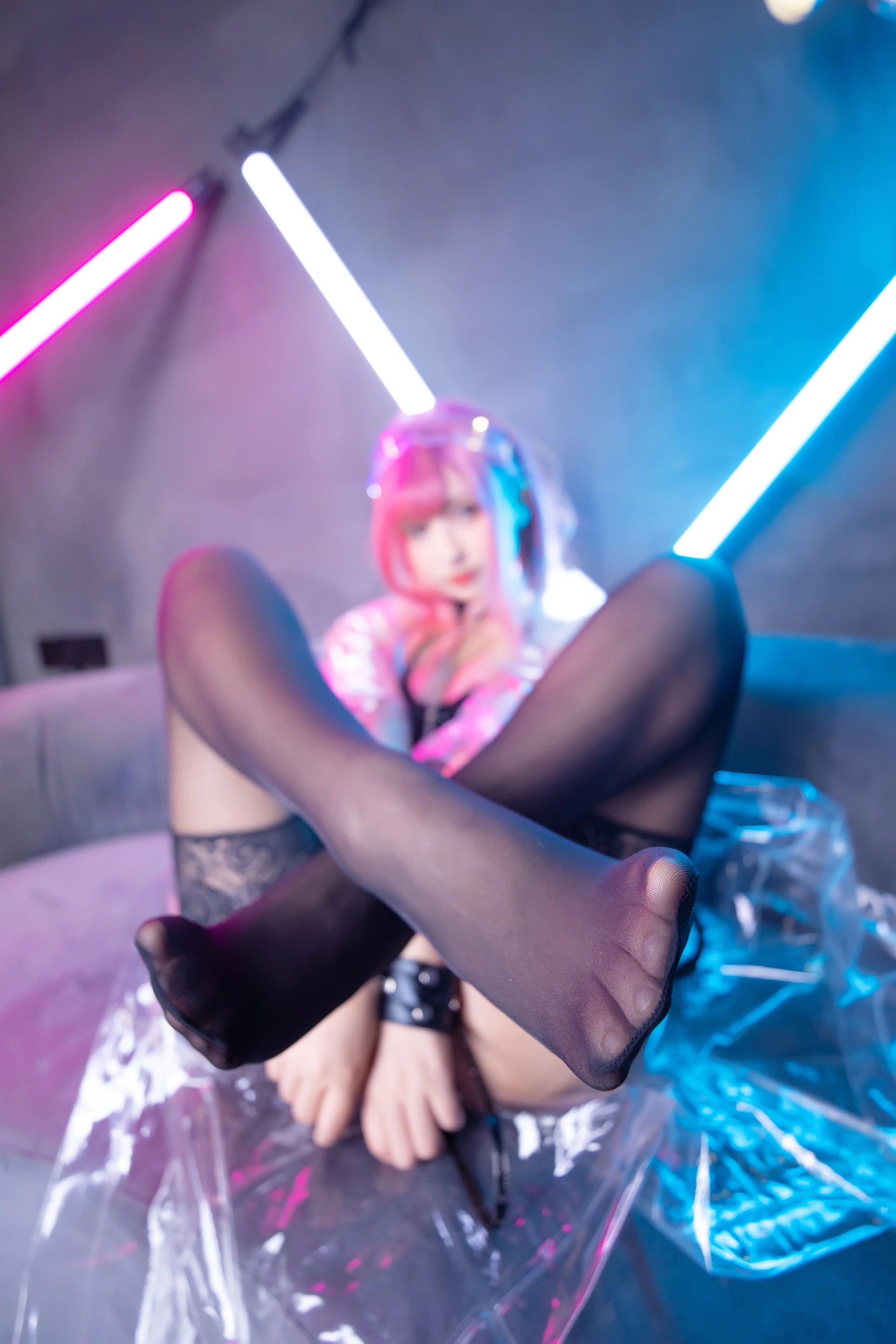 神楽坂真冬 第三季 序号16：《Girlspunk2020》 [150P2V-727MB]内衣, 双马尾, 神楽坂真冬, 美腿, 美足, 高跟鞋, 黑丝