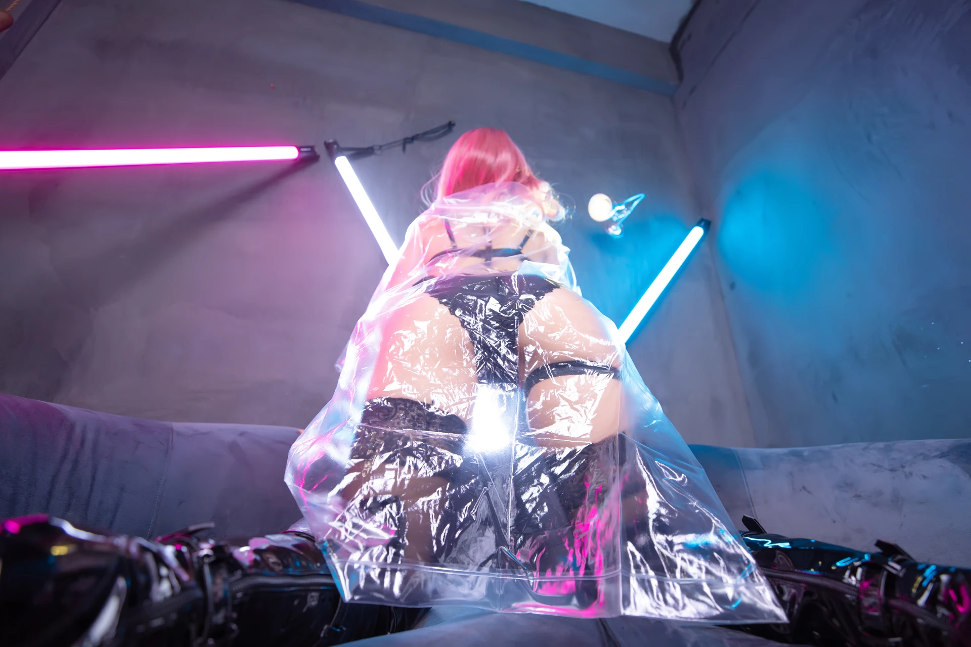 神楽坂真冬 第三季 序号16：《Girlspunk2020》 [150P2V-727MB]内衣, 双马尾, 神楽坂真冬, 美腿, 美足, 高跟鞋, 黑丝