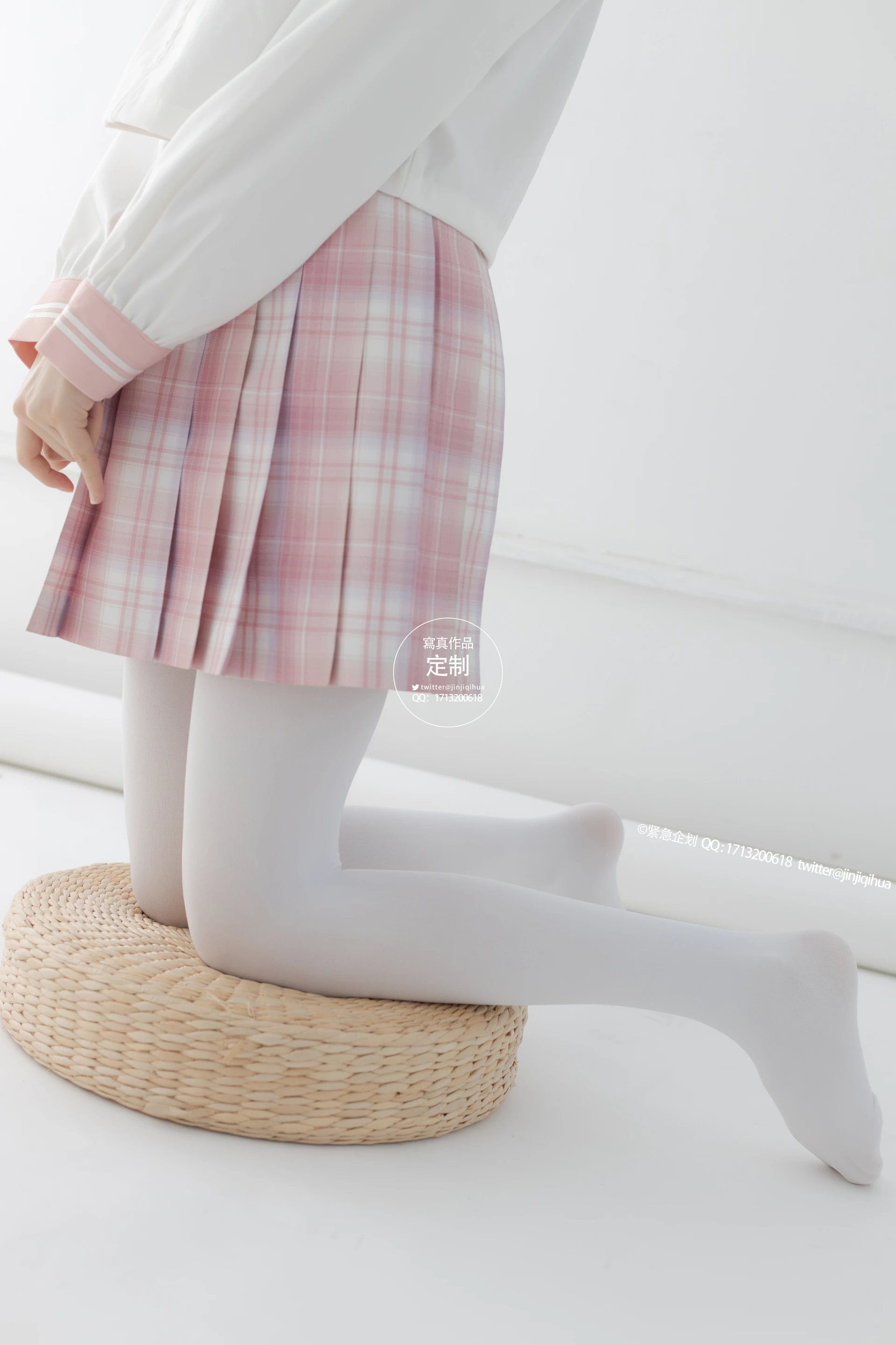 紧急企划 G-001 [188P1V-2.22G] 小奶糕MilkyJK, JK制服, 制服, 可爱, 学生装, 小奶糕Milky, 白丝, 紧急企划, 美腿, 美足