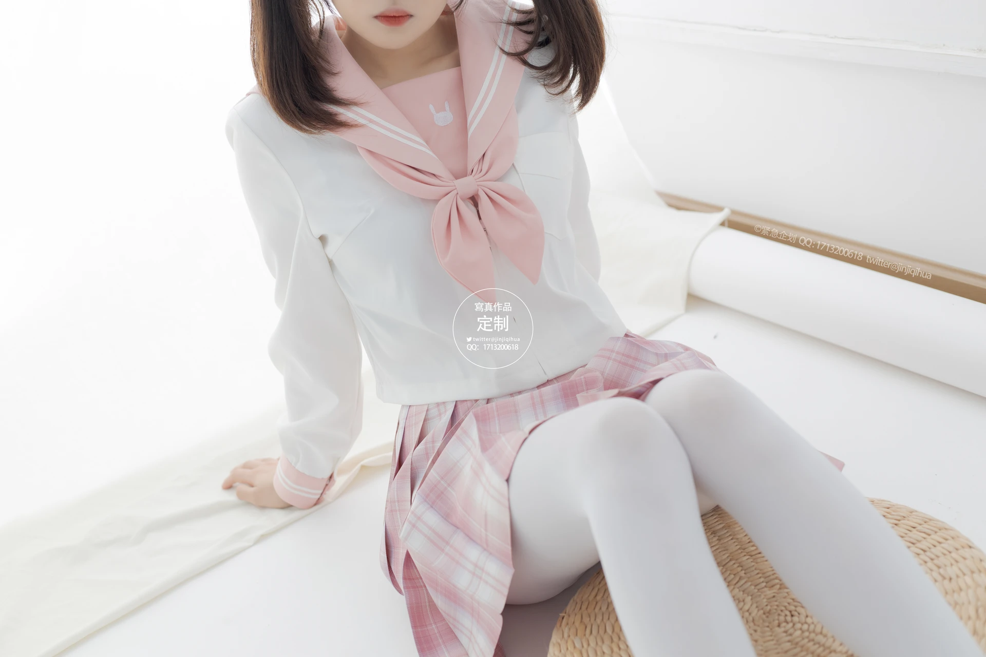 紧急企划 G-001 [188P1V-2.22G] 小奶糕MilkyJK, JK制服, 制服, 可爱, 学生装, 小奶糕Milky, 白丝, 紧急企划, 美腿, 美足